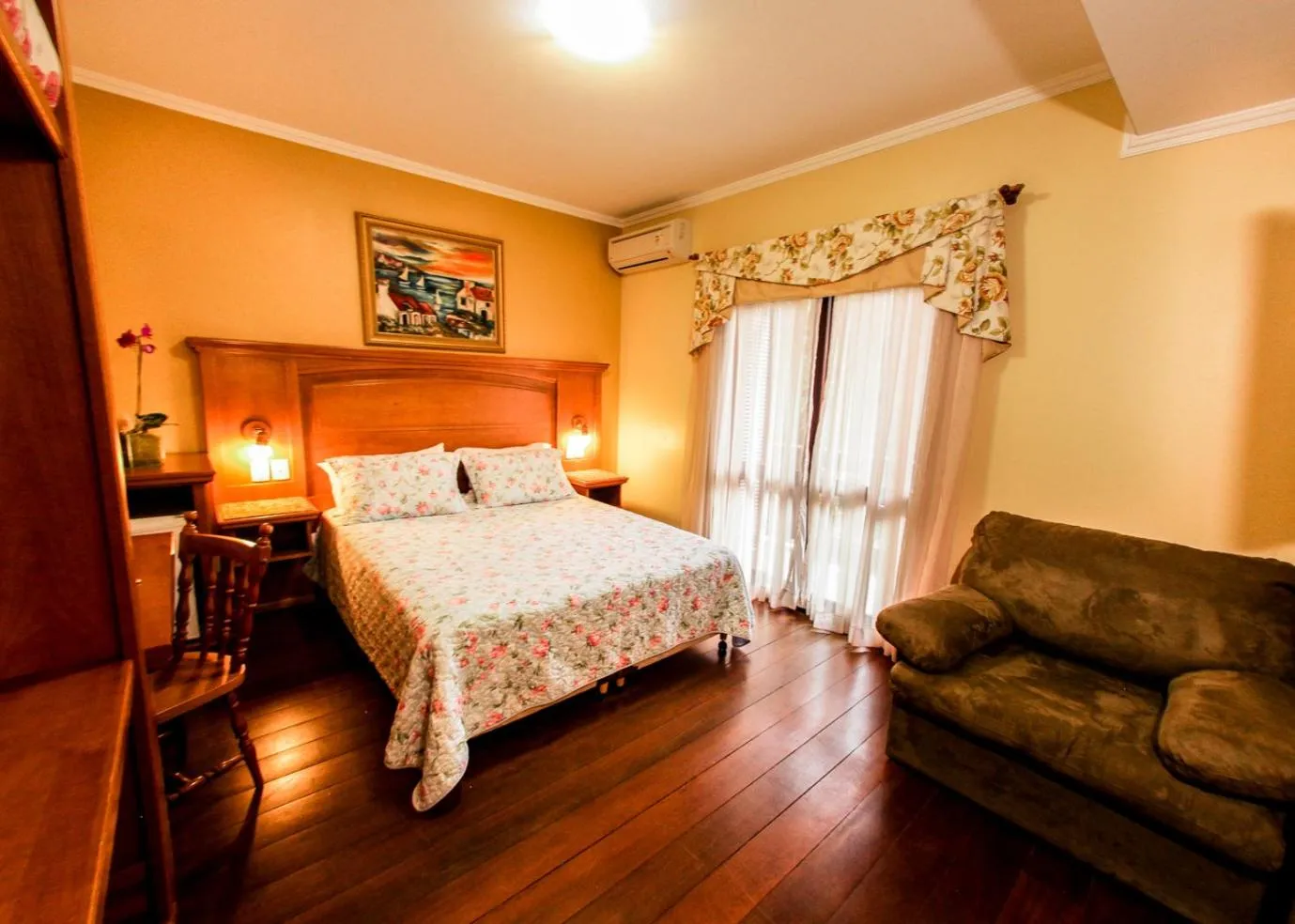 Bedroom, Bed in Pousada Das Papoulas