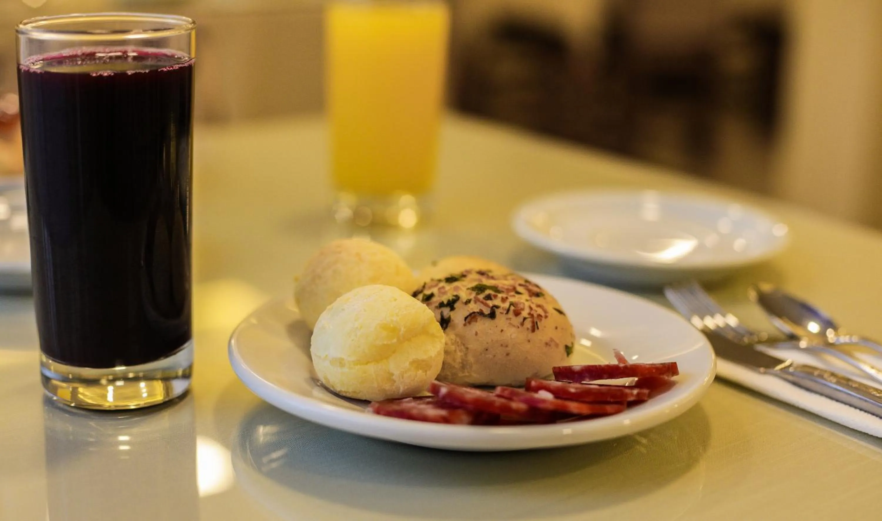 Breakfast in Pousada Das Papoulas
