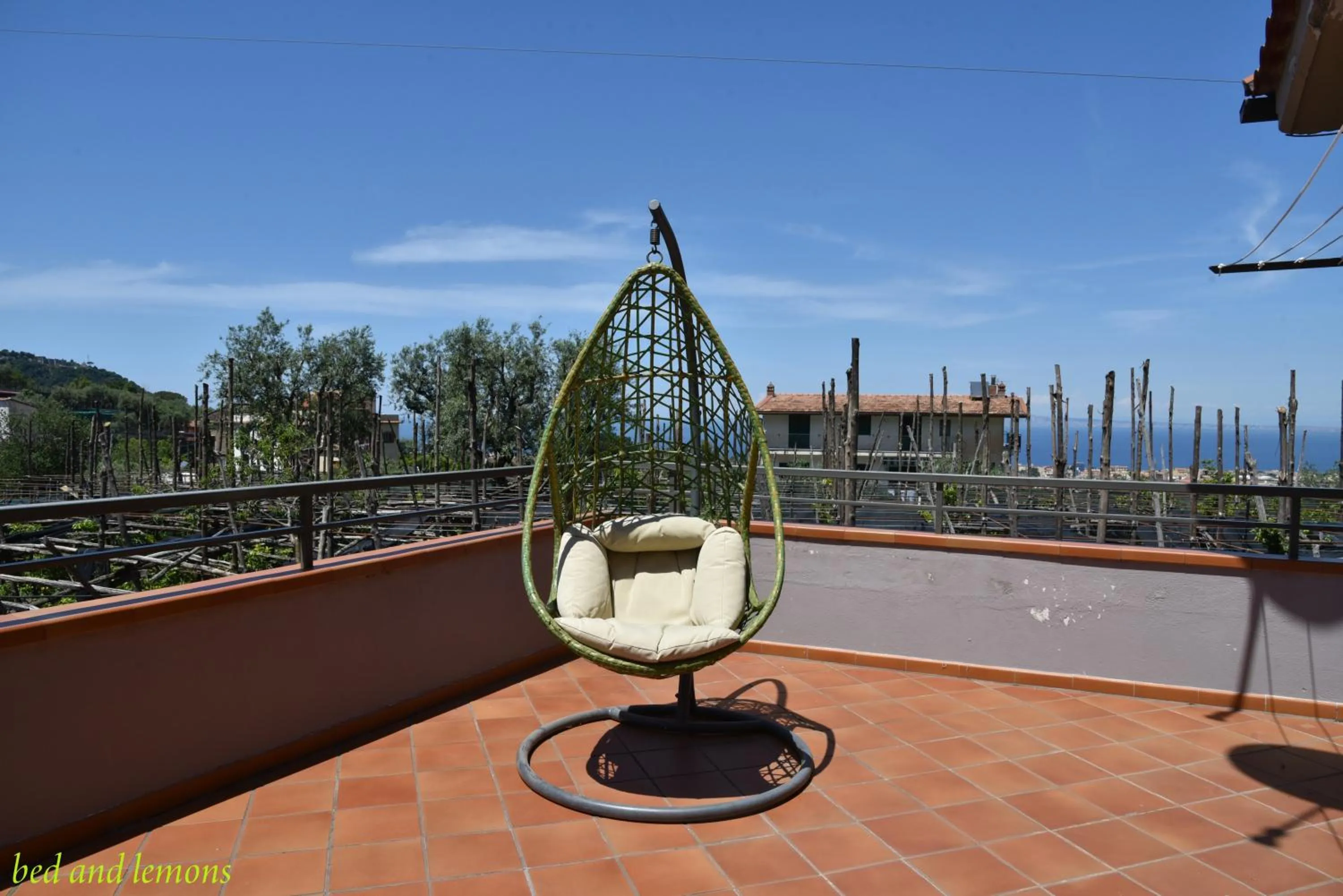 Balcony/Terrace in Bed and Lemons