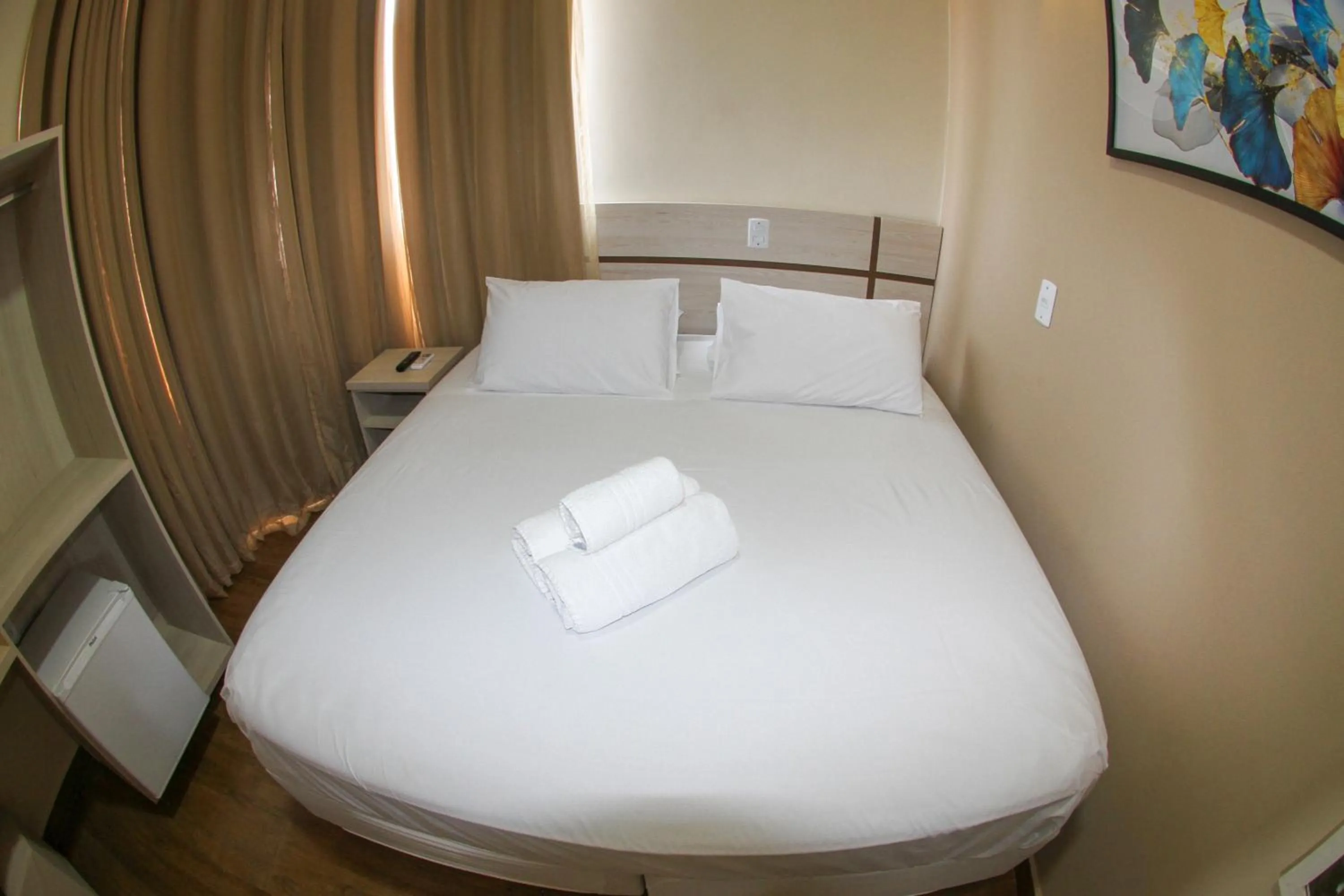 Bed in Hotel Maria da Fé