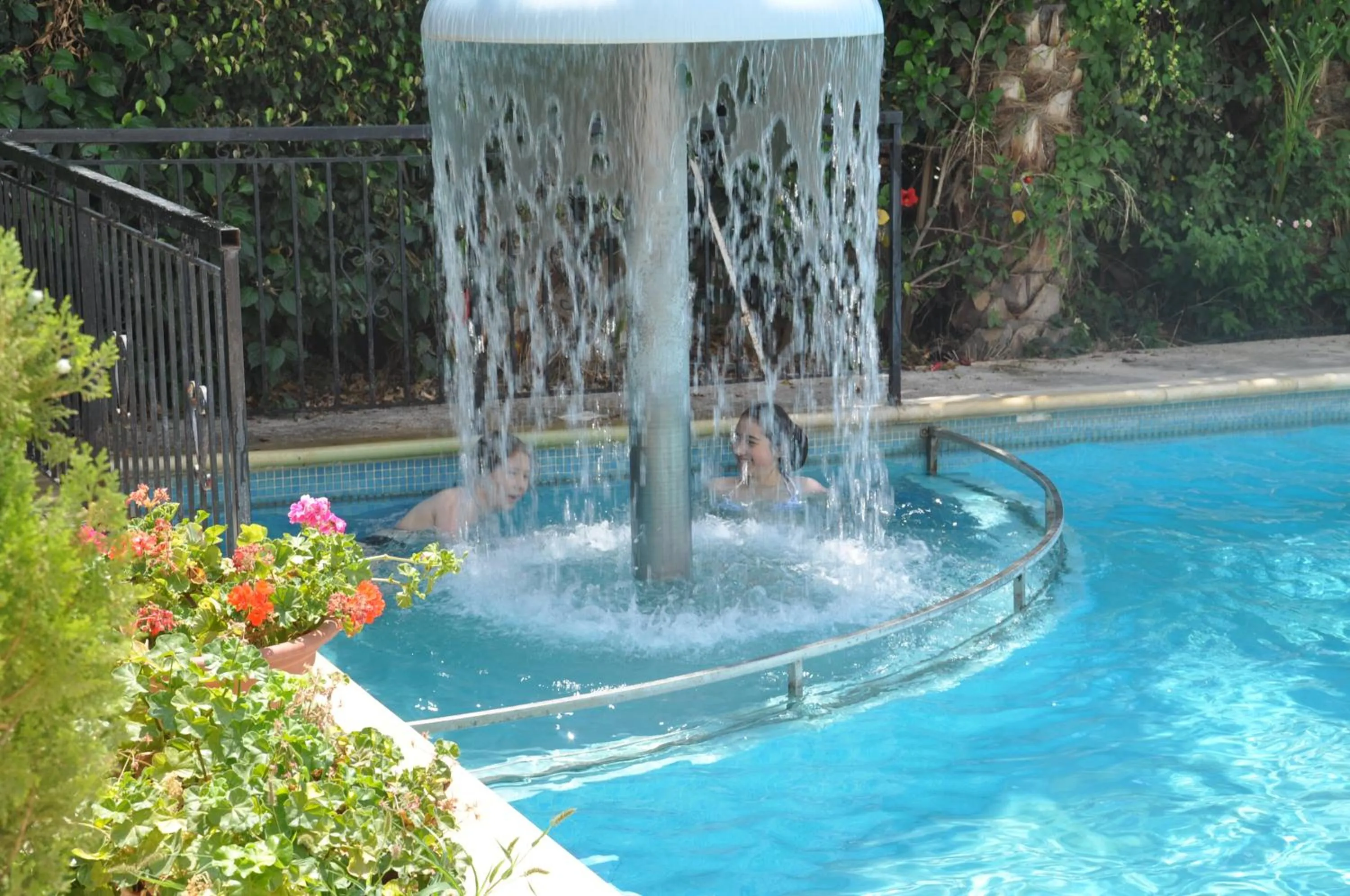 Swimming pool in Mariela Hotel Apartments
