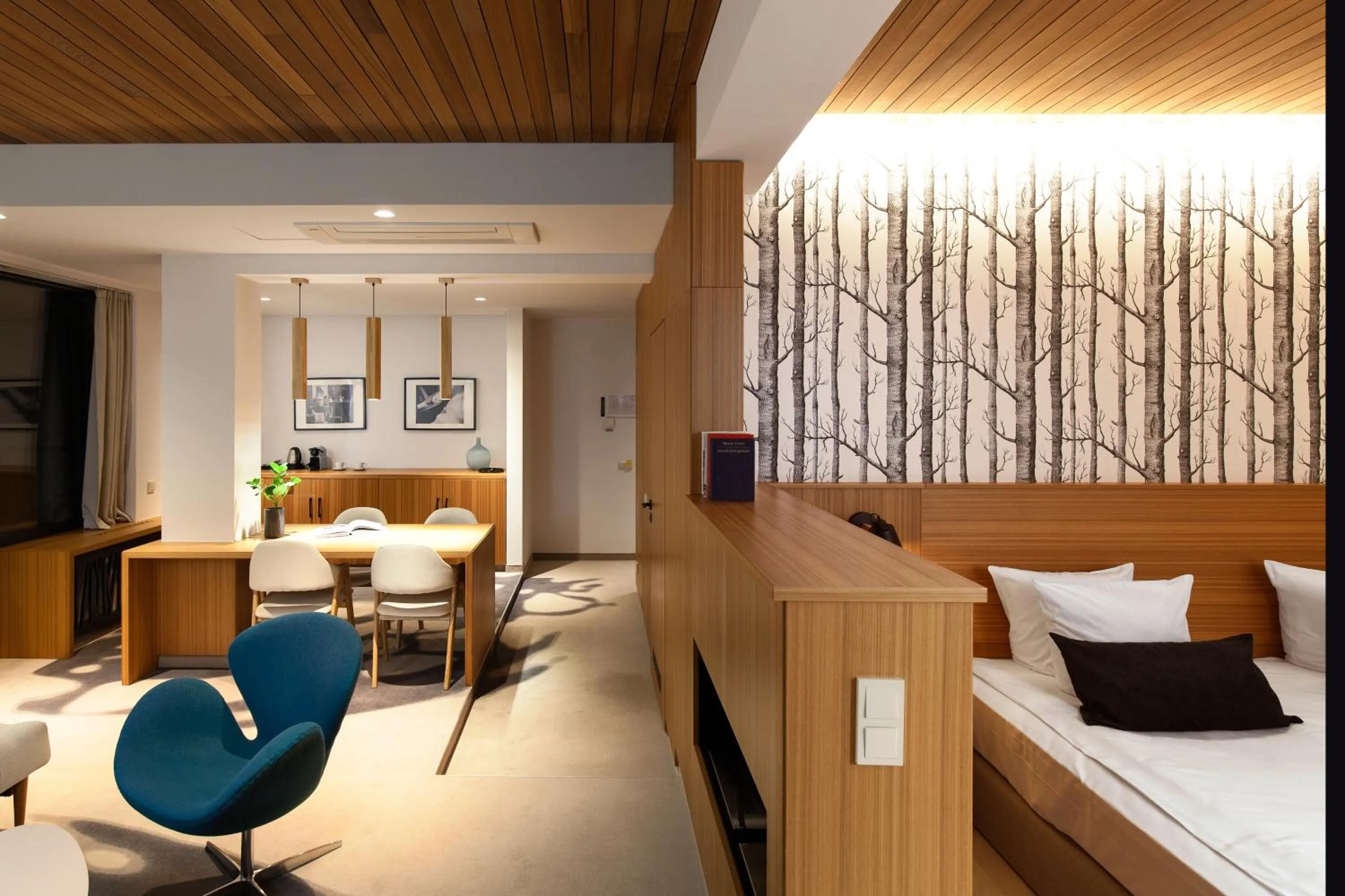 Bed in Vytautas Mineral SPA