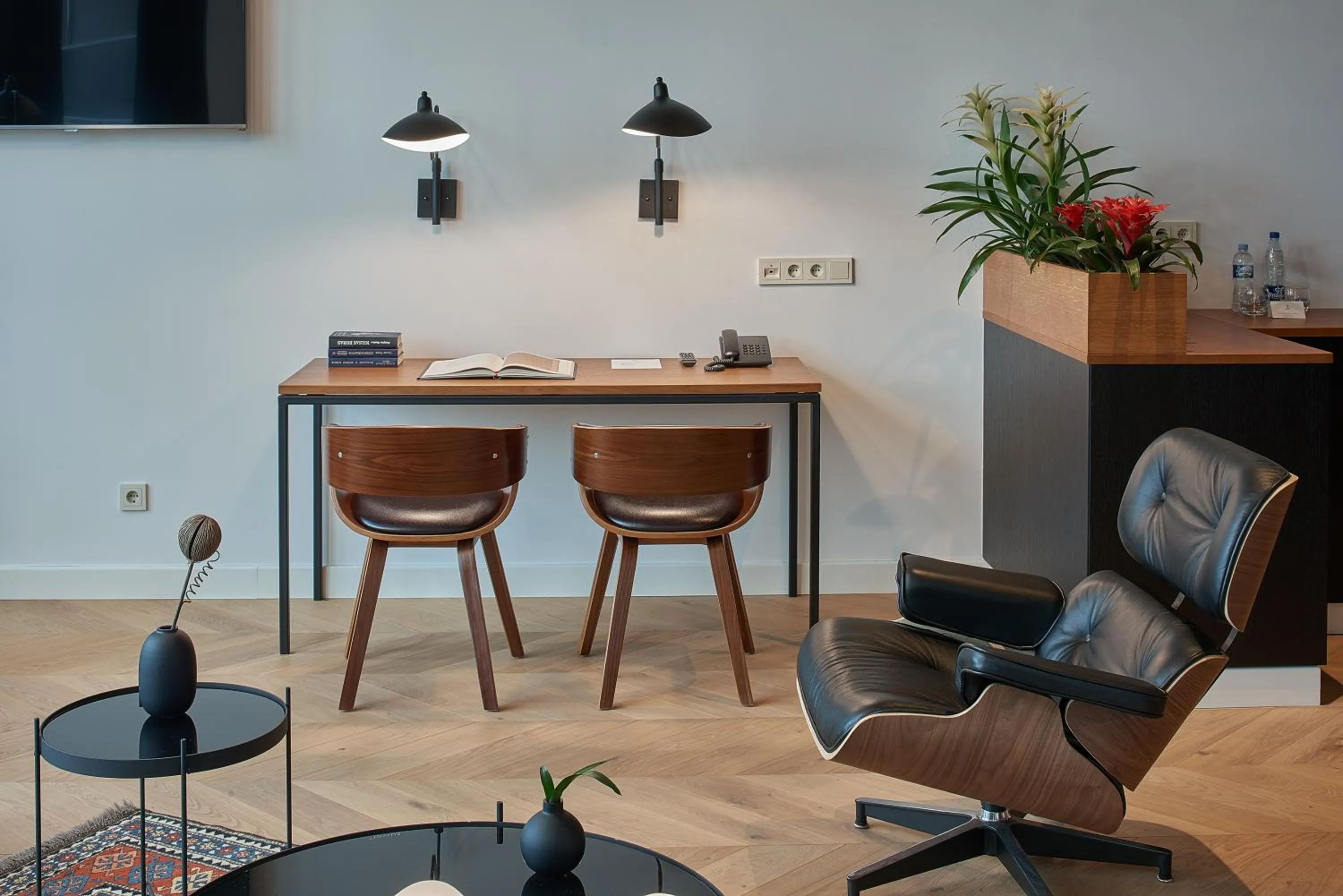Seating area in Vytautas Mineral SPA