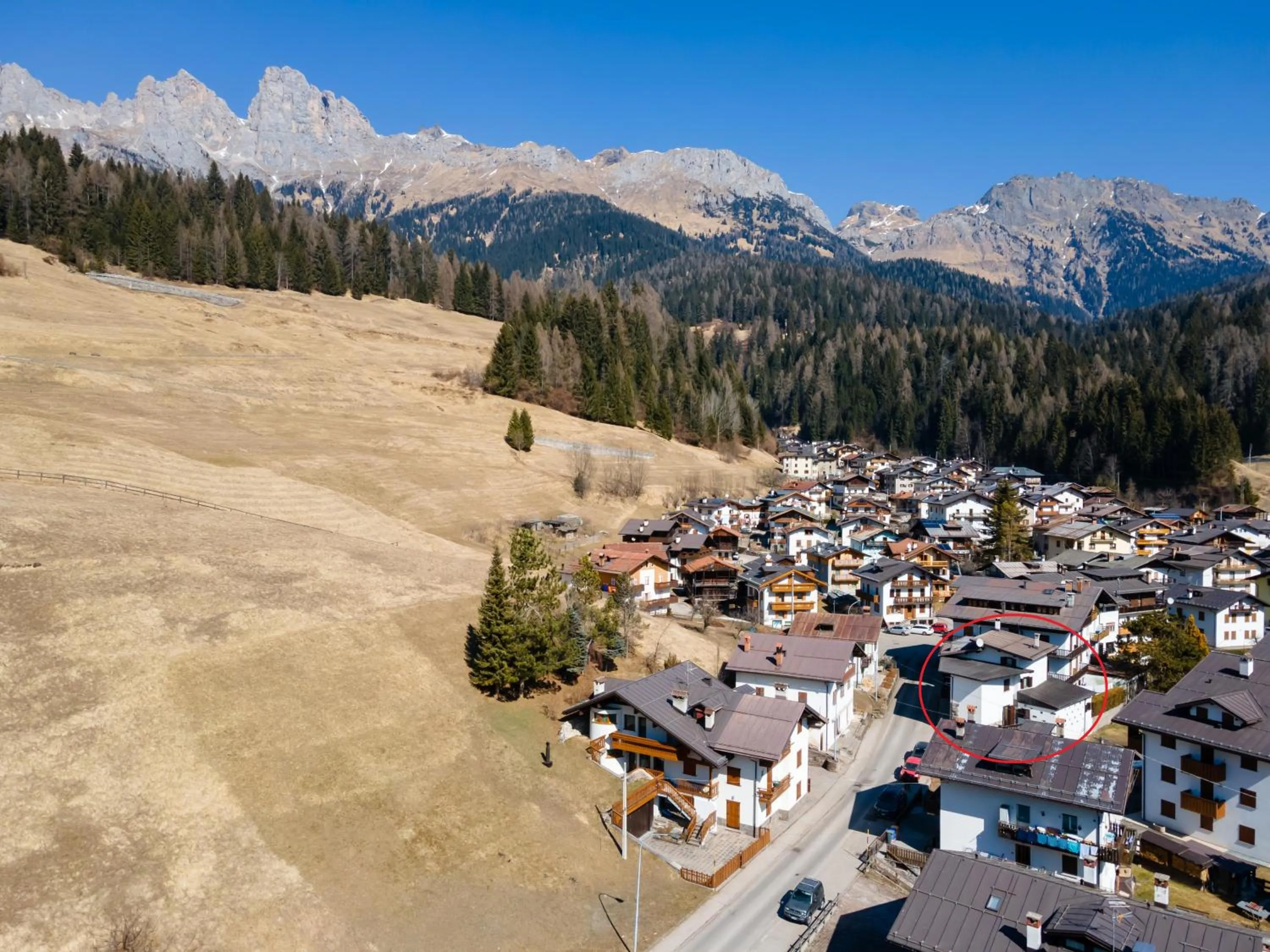 Bird's eye view in Villa Simona