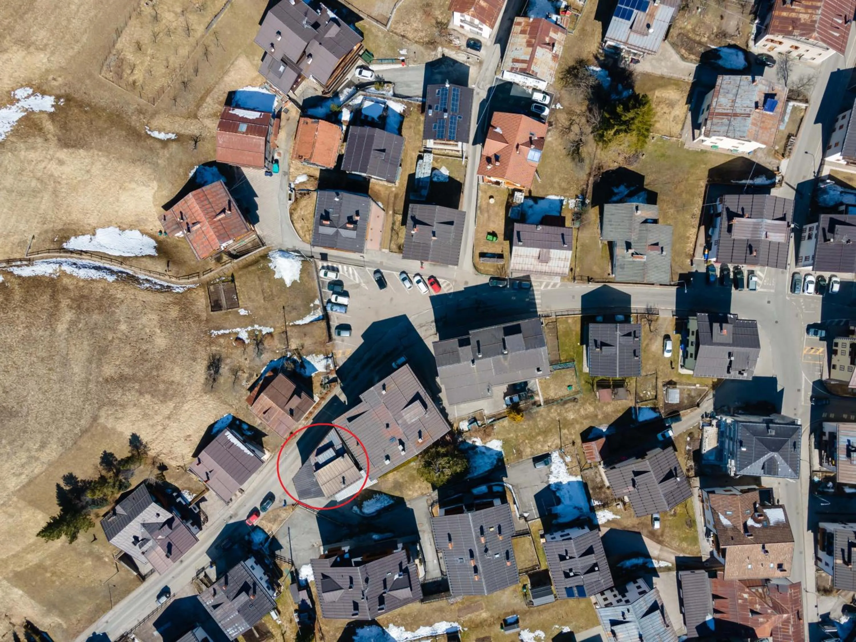 Bird's eye view in Villa Simona