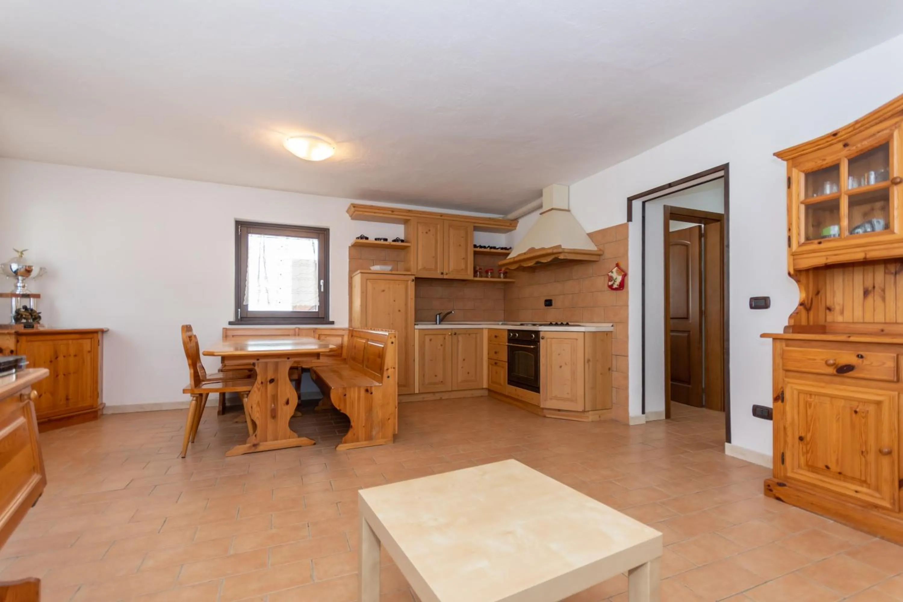 Kitchen or kitchenette in Villa Simona