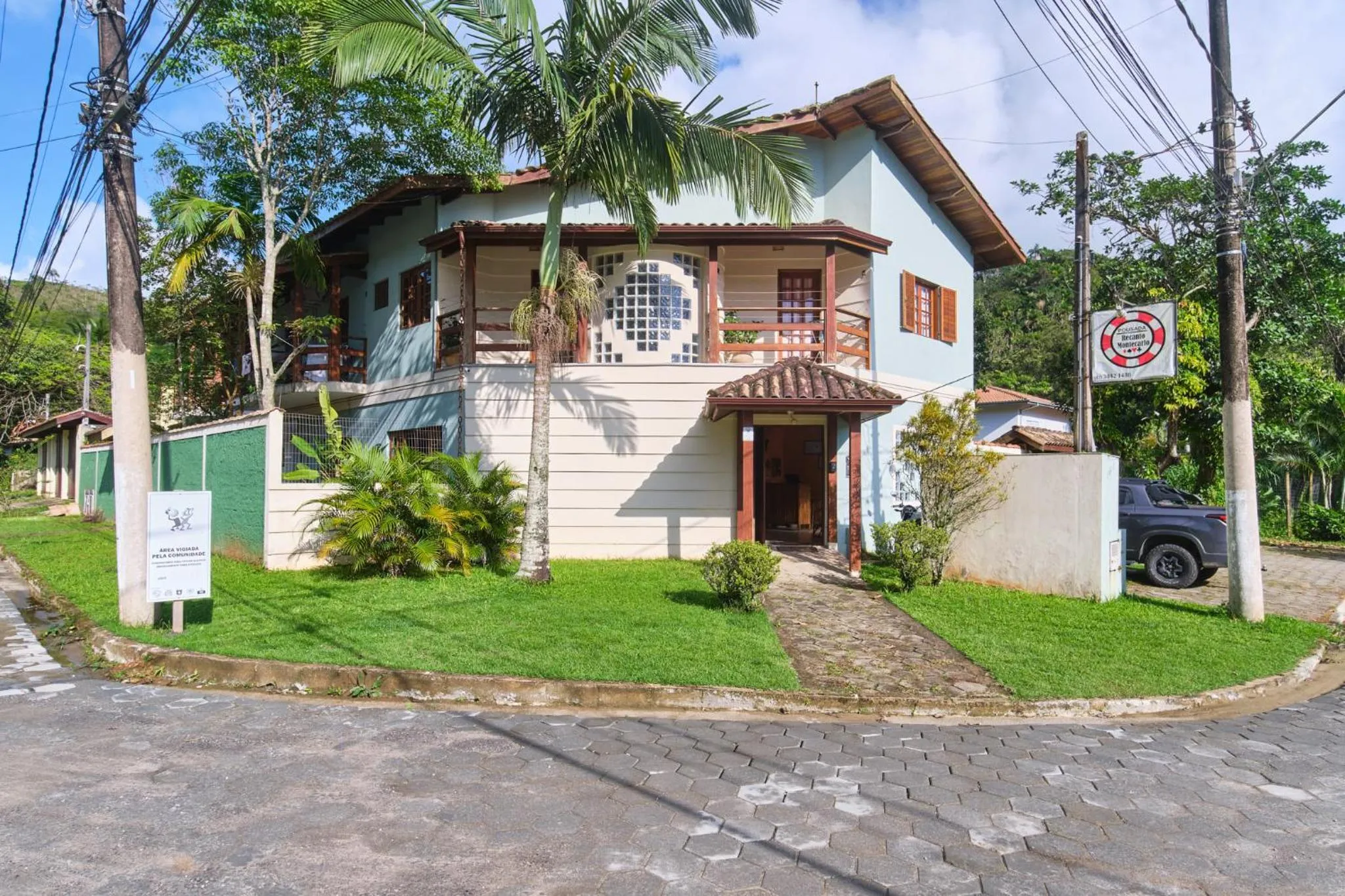 Property building in Pousada Recanto Montecarlo