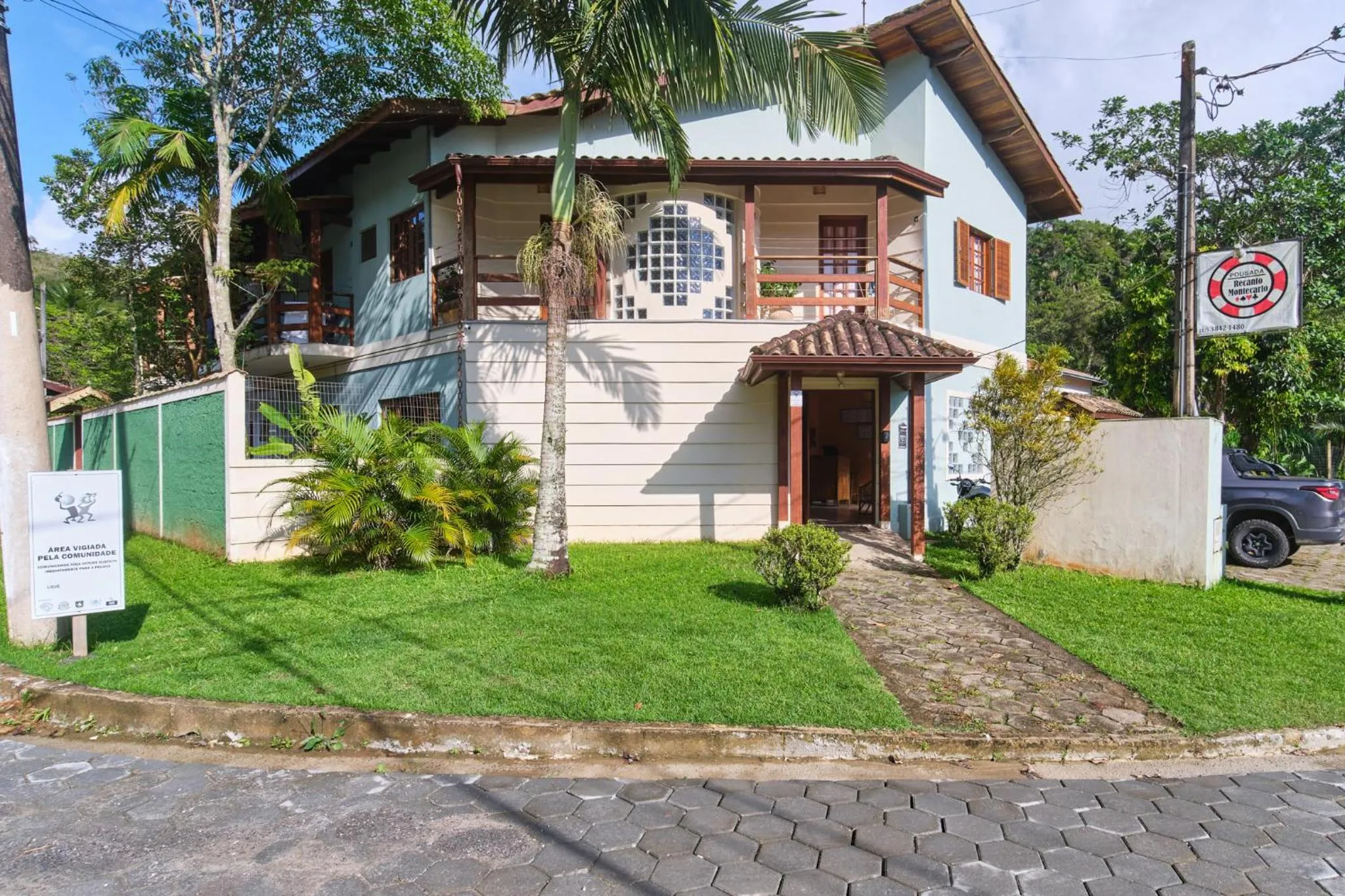 Property building in Pousada Recanto Montecarlo