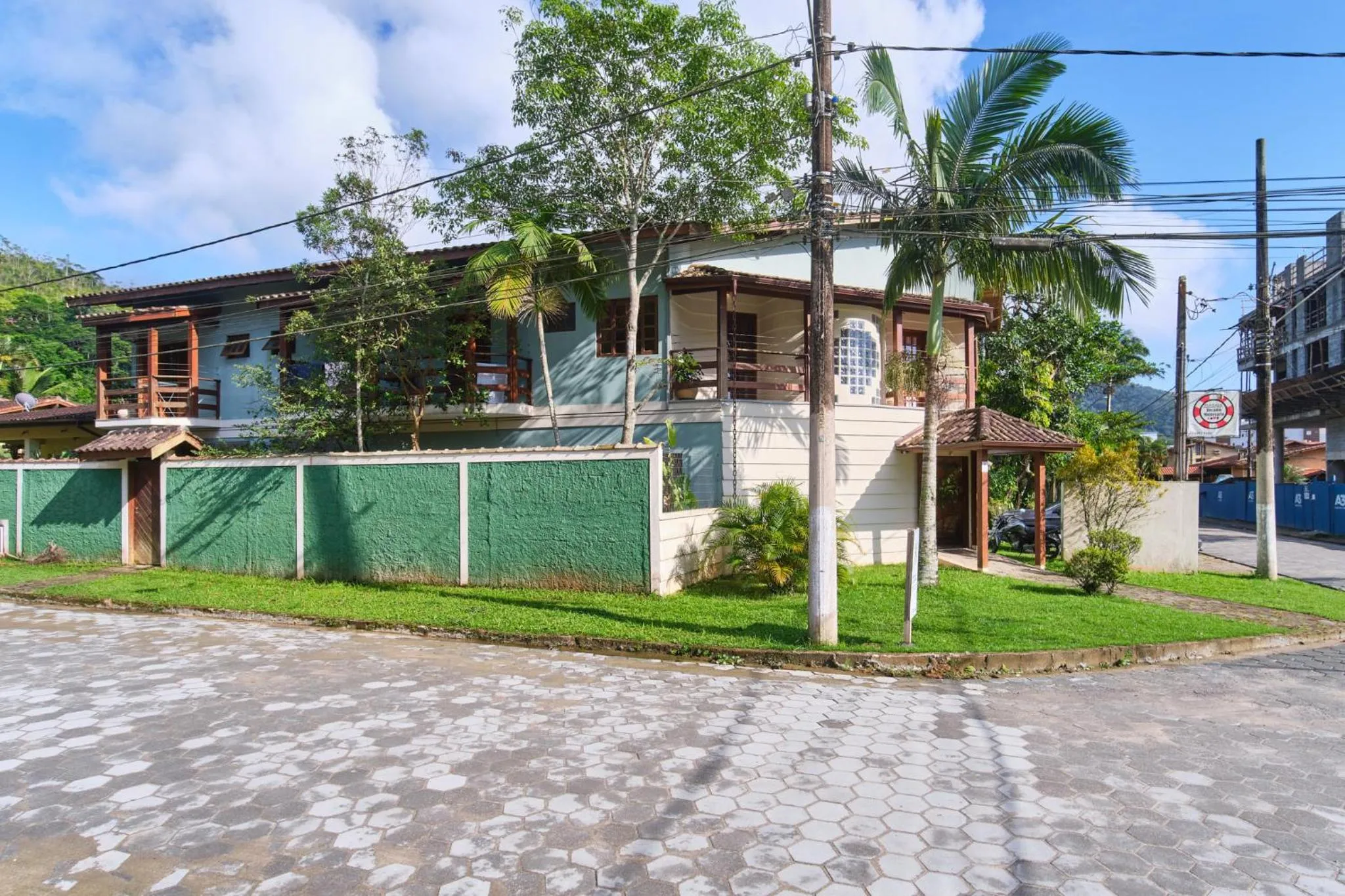 Property building in Pousada Recanto Montecarlo