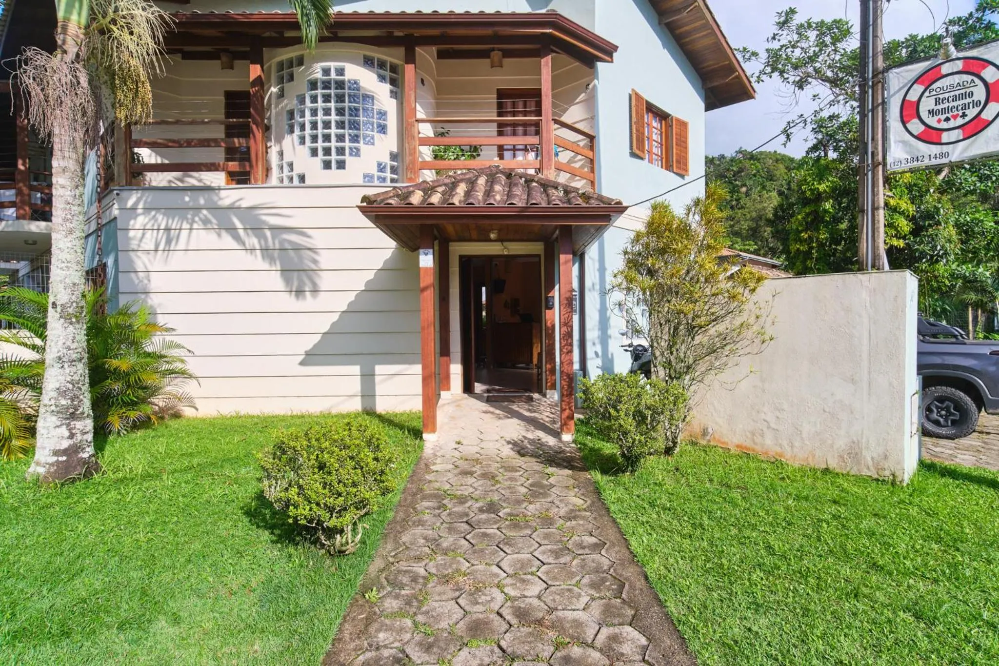 Property building in Pousada Recanto Montecarlo