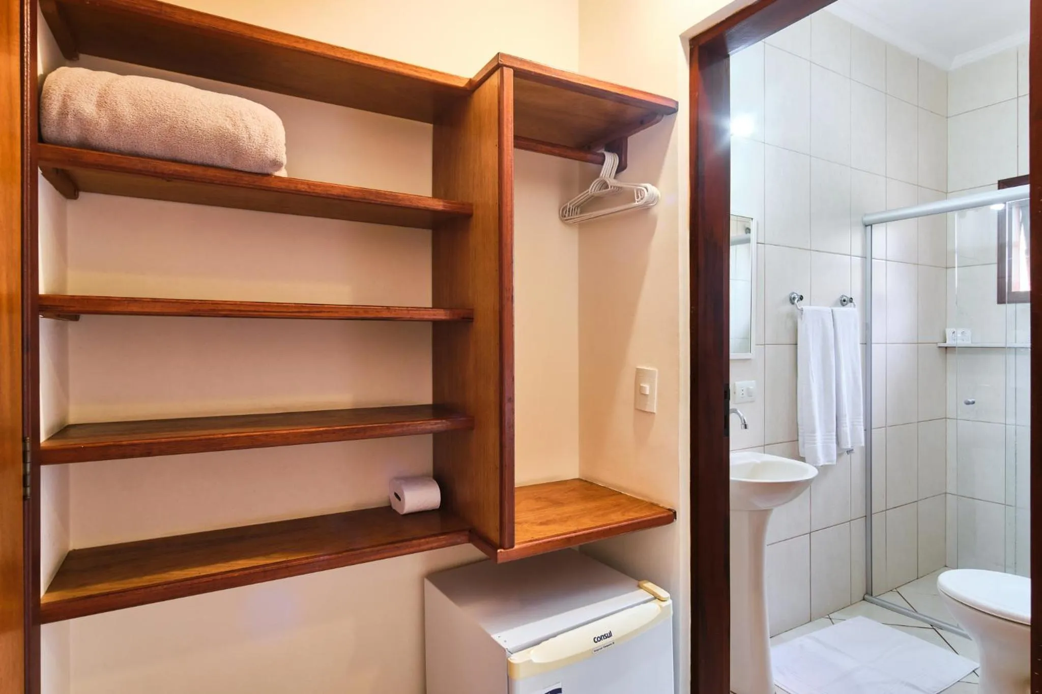 Shower in Pousada Recanto Montecarlo