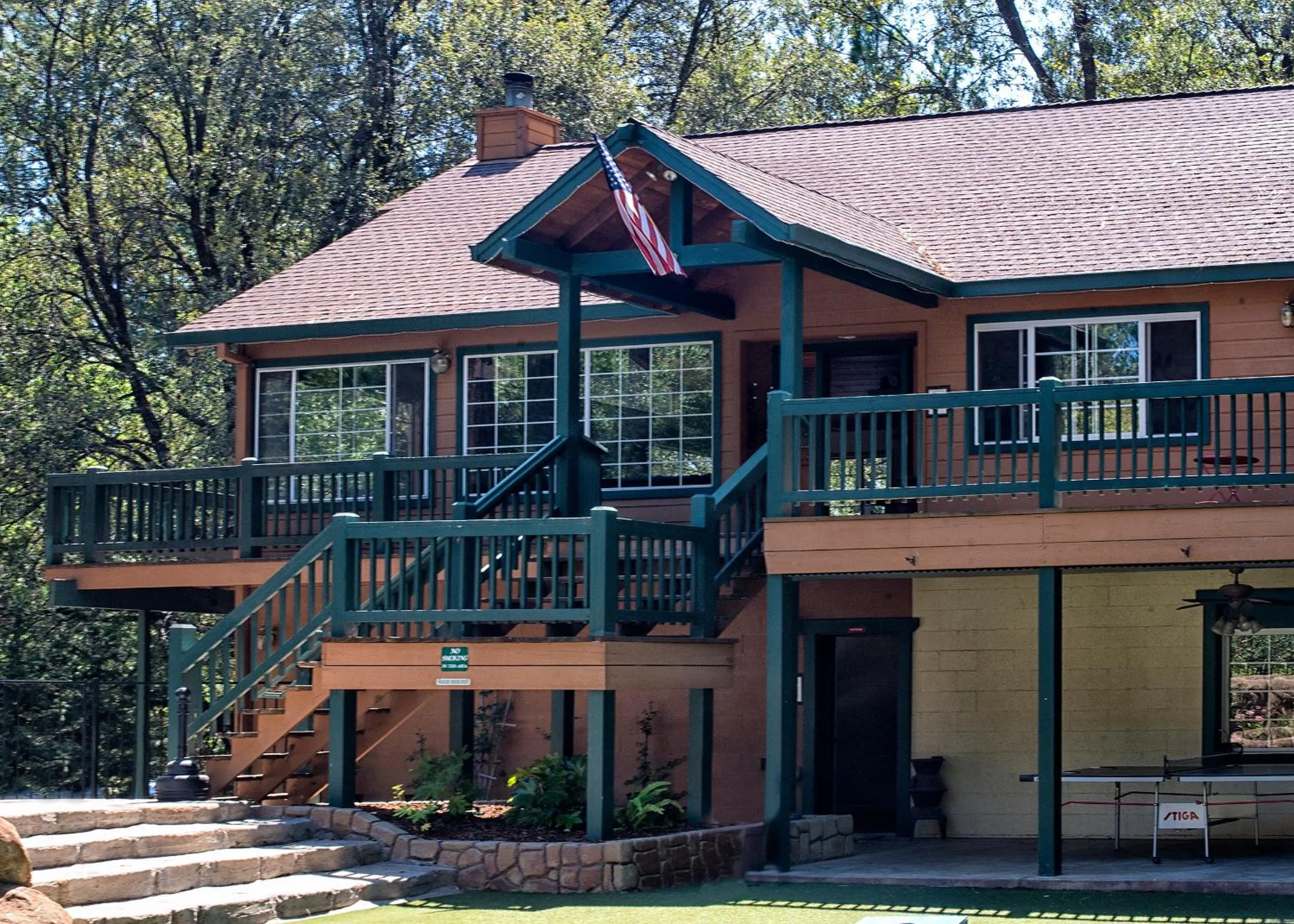 Property building in Lazy Z Resort