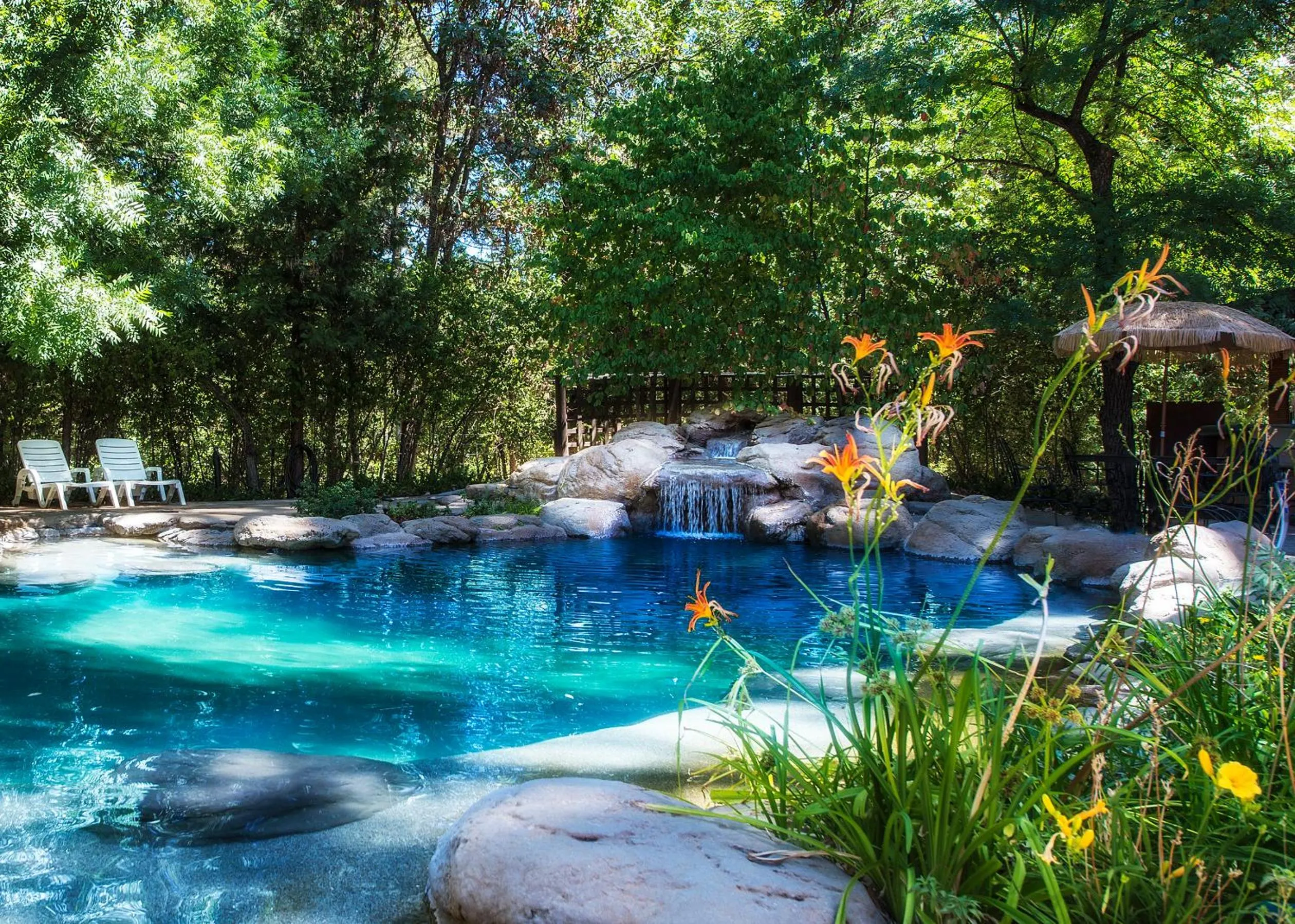 Property building in Lazy Z Resort