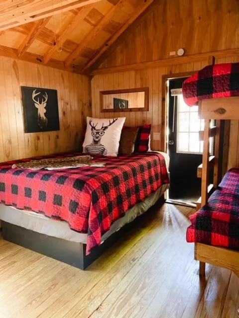 Bed in Lazy Z Resort