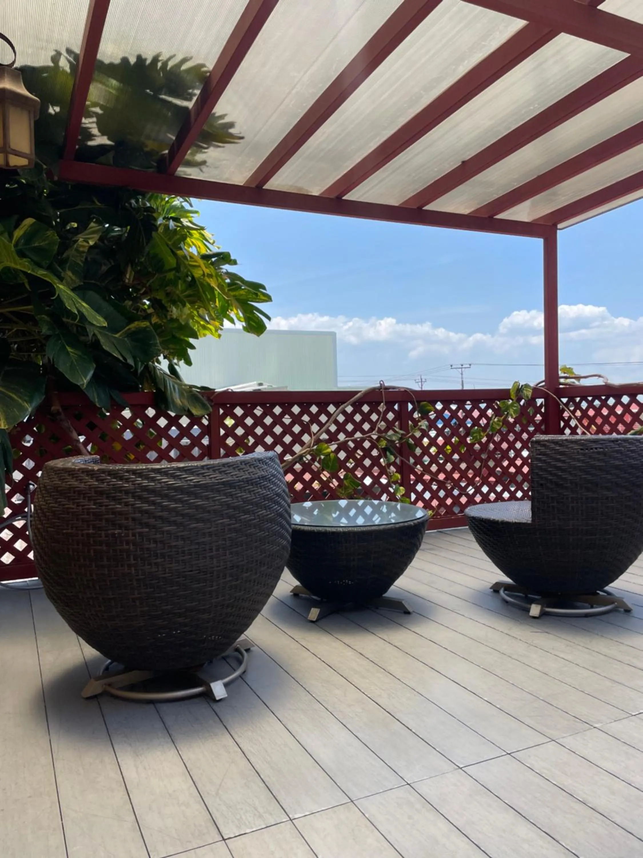 Balcony/Terrace in Hotel 1915 INN & SUITES