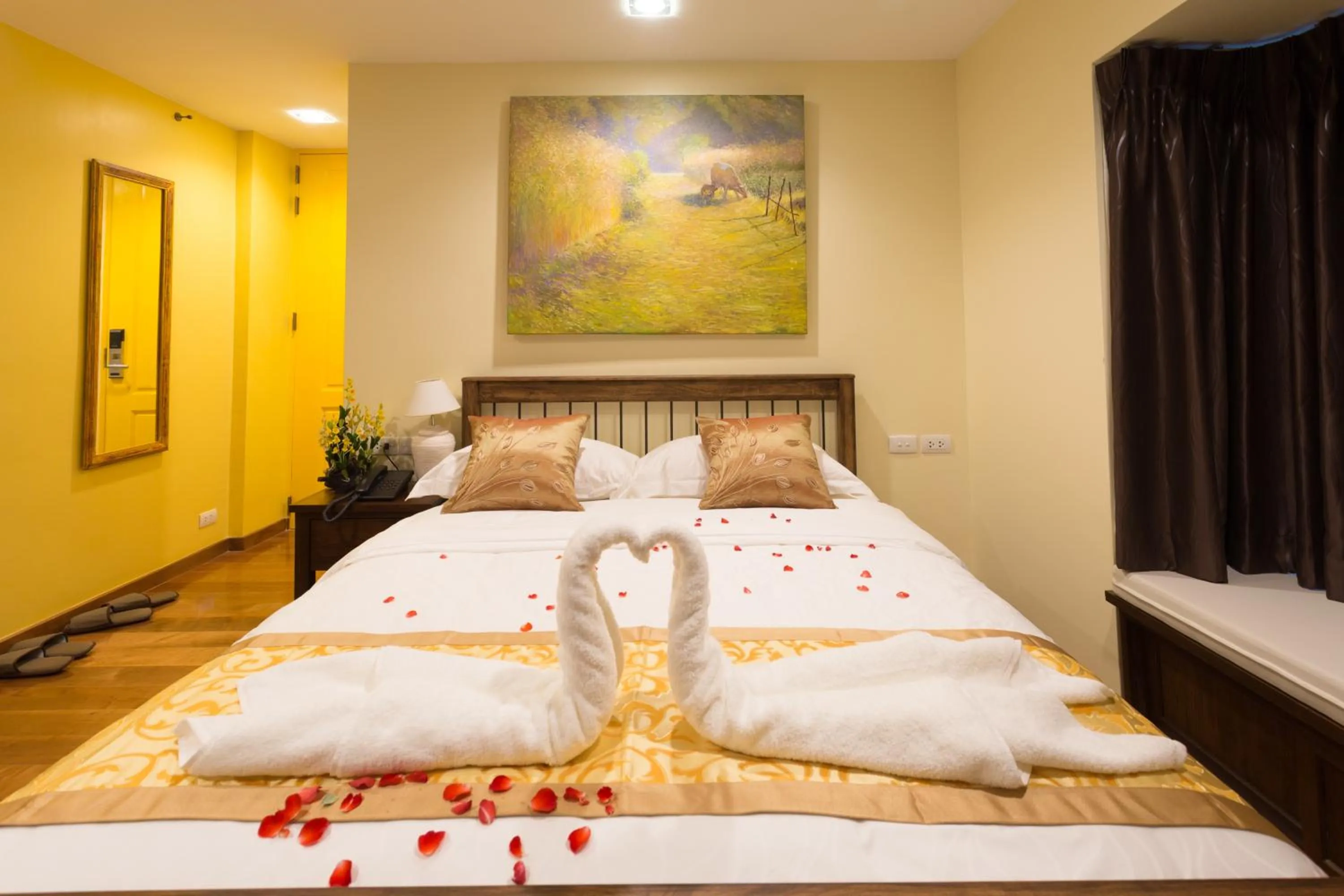 Bed in Nine Design Place