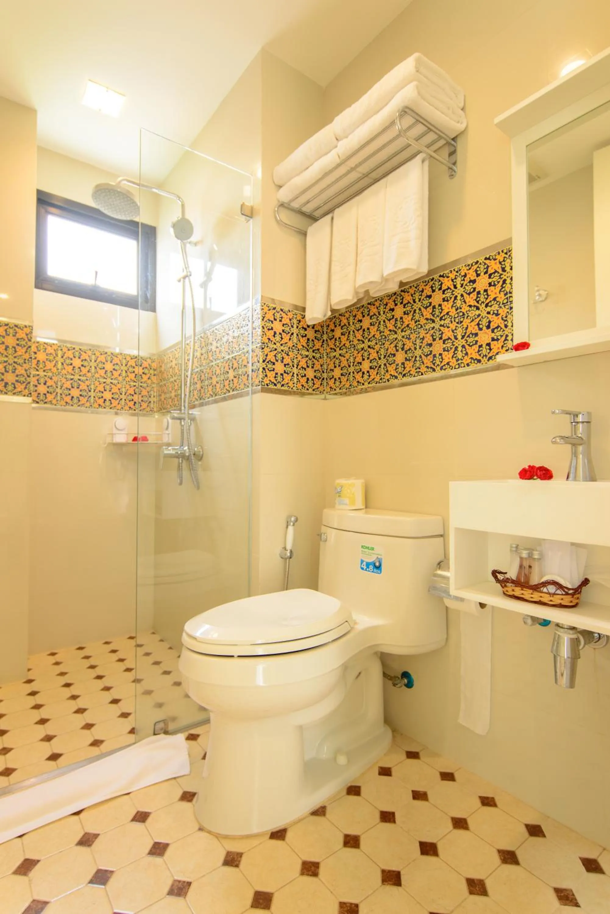 Decorative detail in Nine Design Place