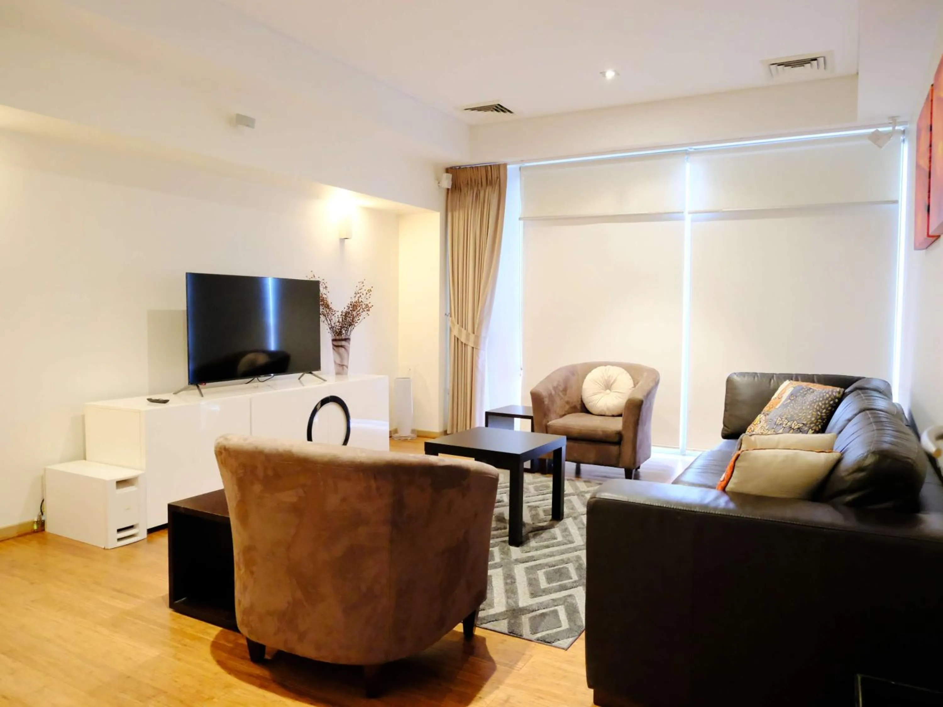 Living room in Gallery Serviced Apartments