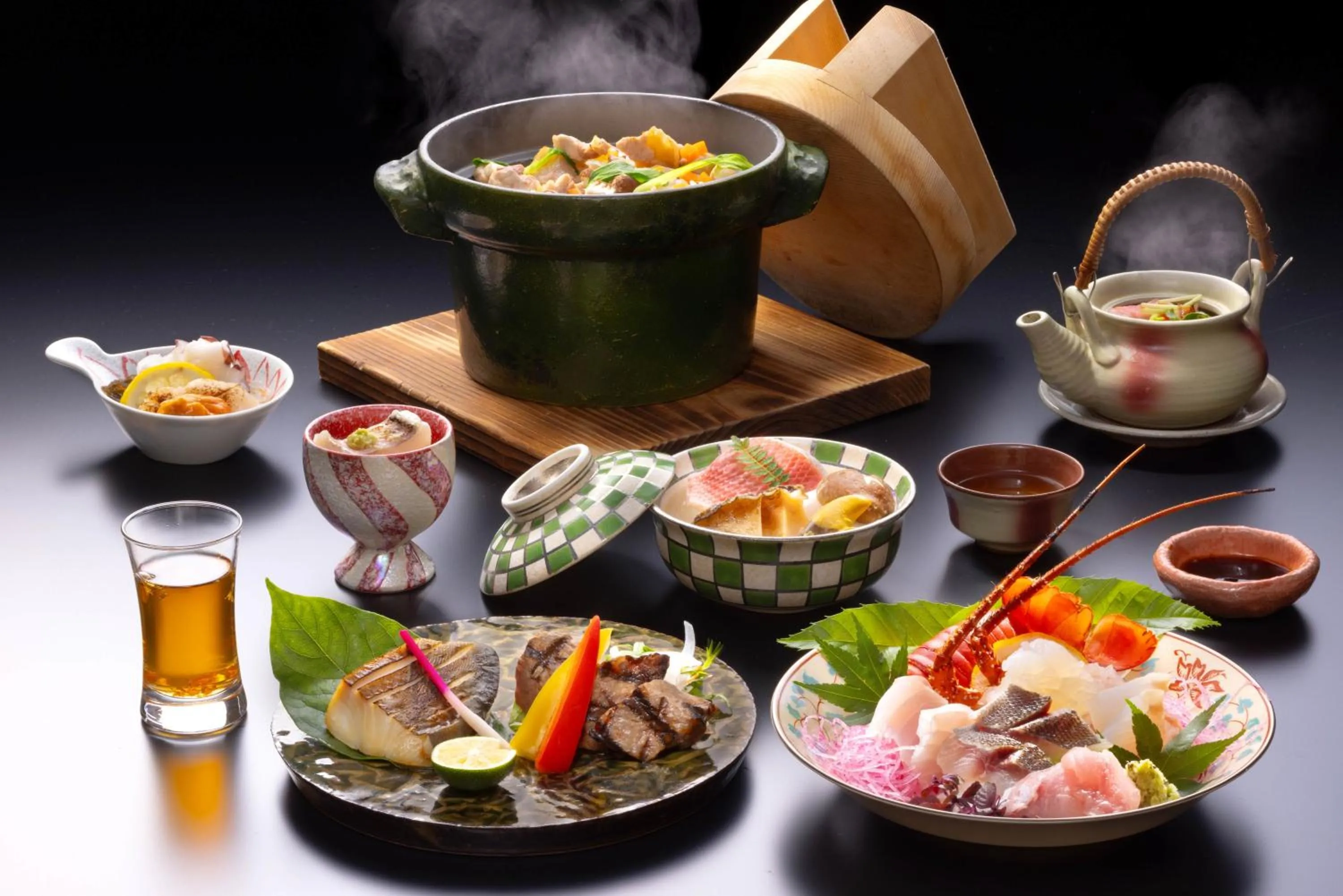 Dinner in Tsuruya Kisshotei