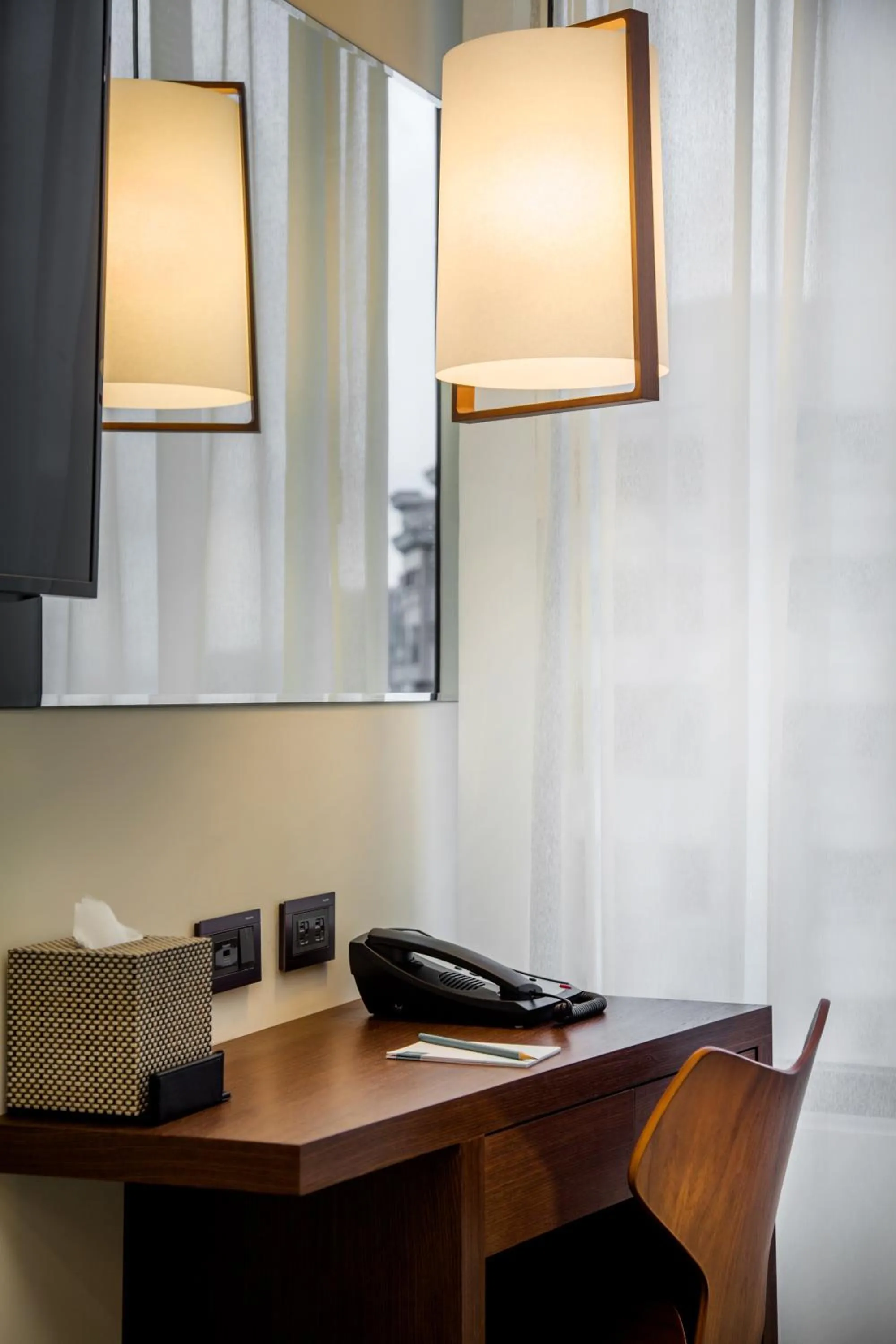 Decorative detail in Lacle Hotel-Luzhou Taipei