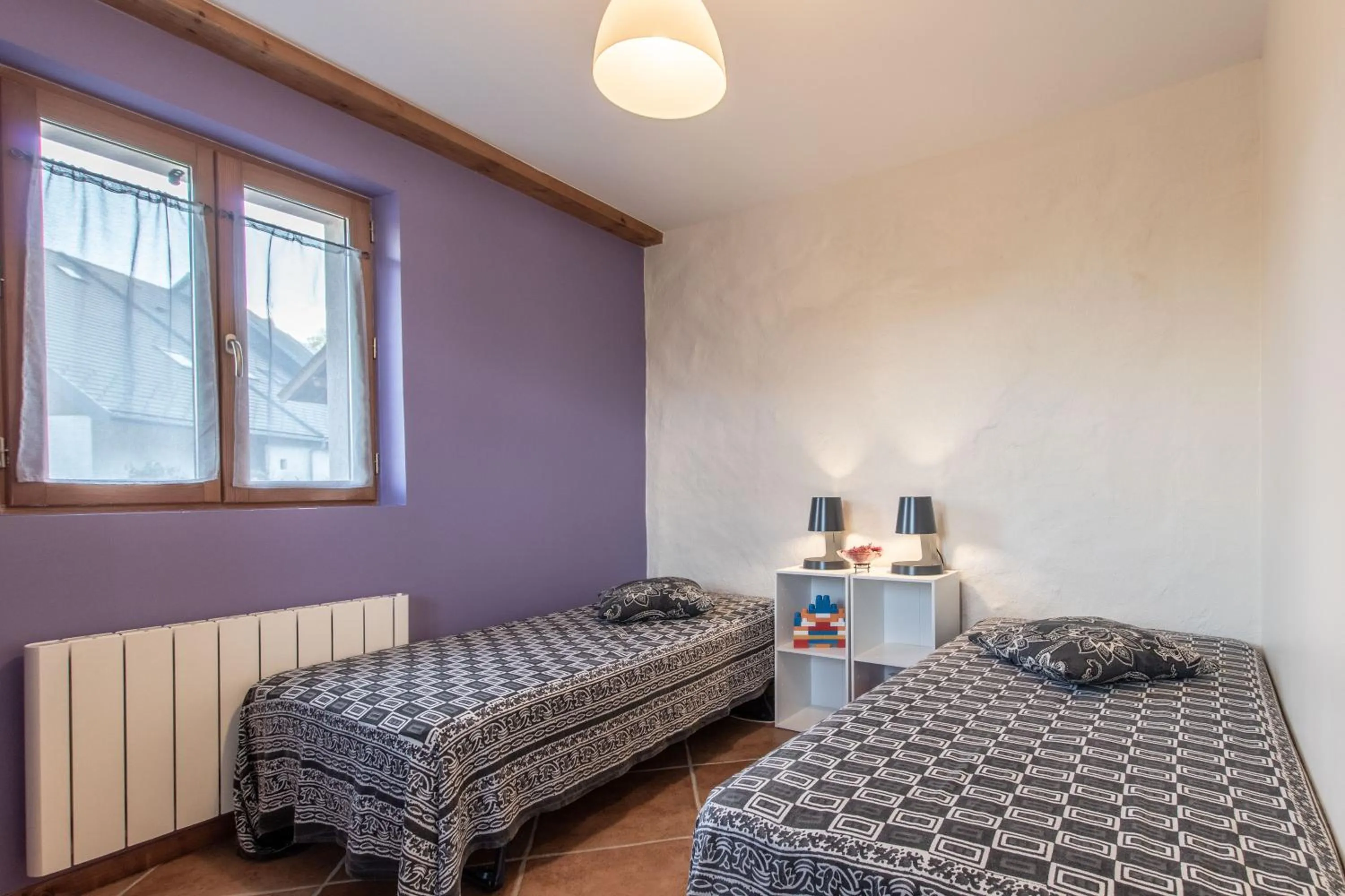 Bed in B&B Le Sourire du Lac