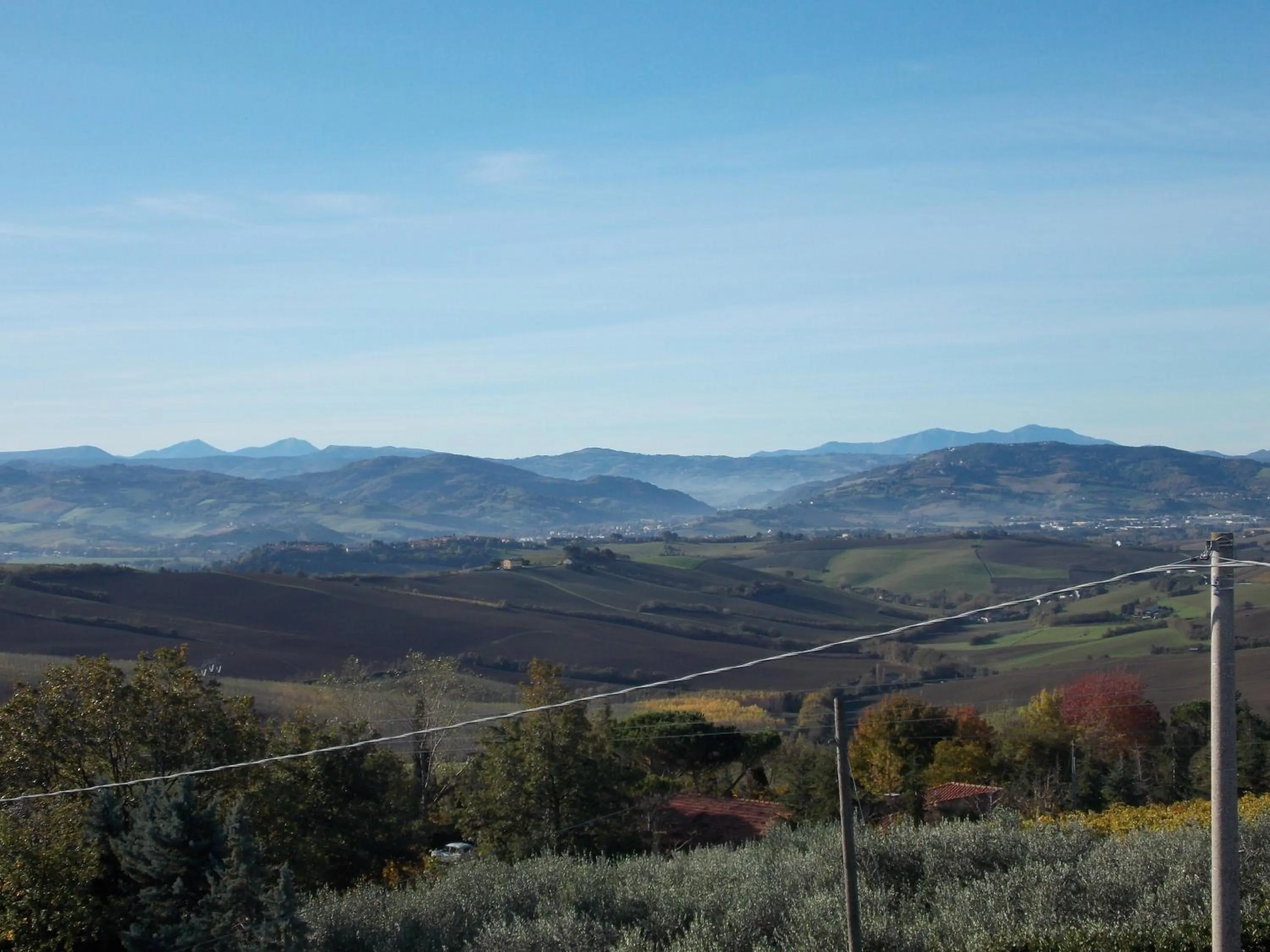 Mountain view in B&B La Torretta