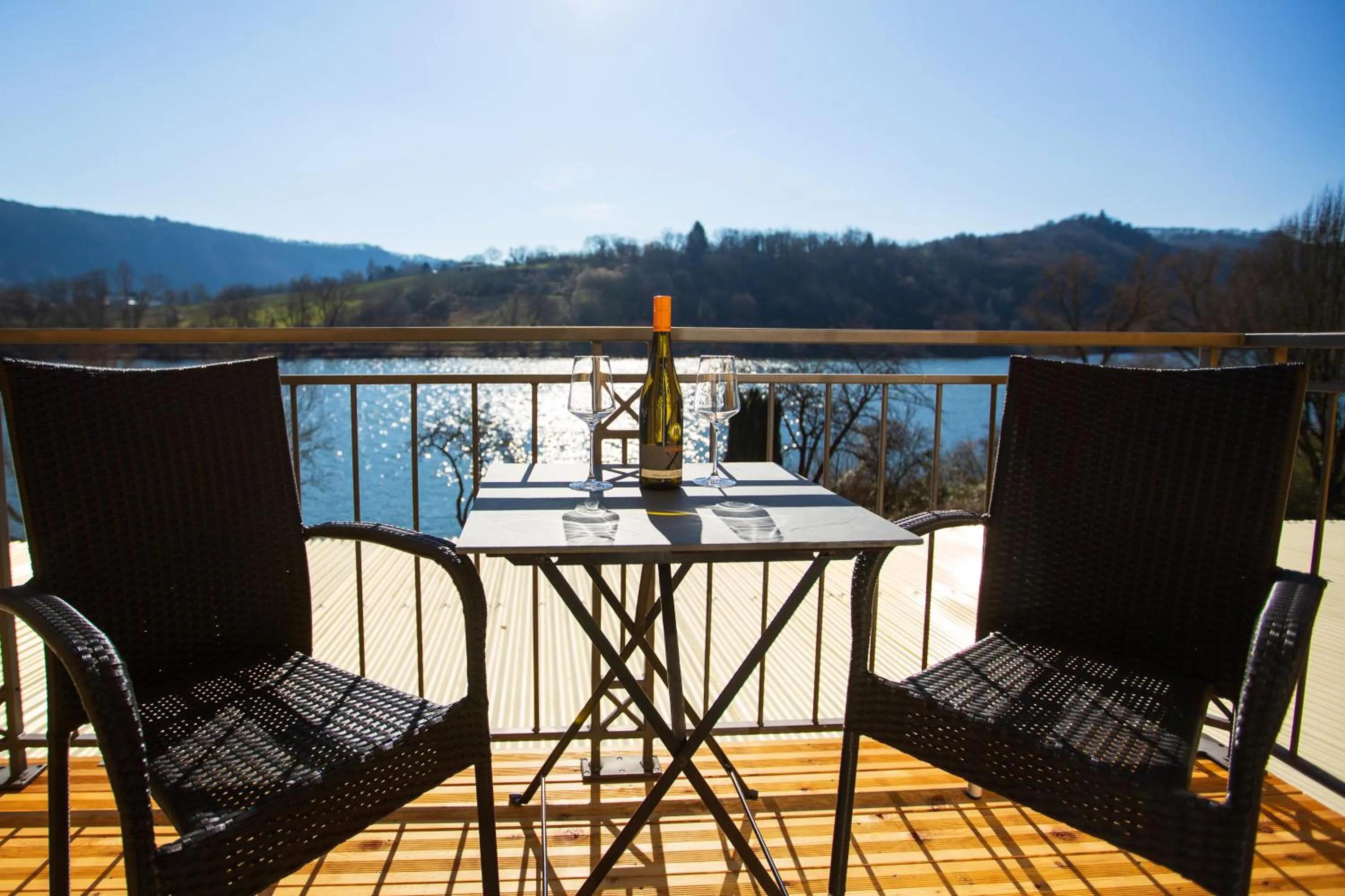 Balcony/Terrace in Der Weinladen