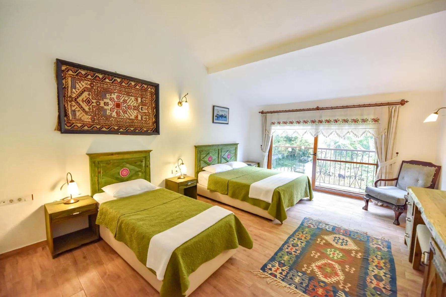Triple Room with Garden View in Pyramid Boutique Hotel