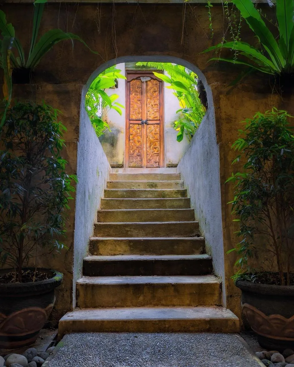 Decorative detail in Alam Sembuwuk Ubud