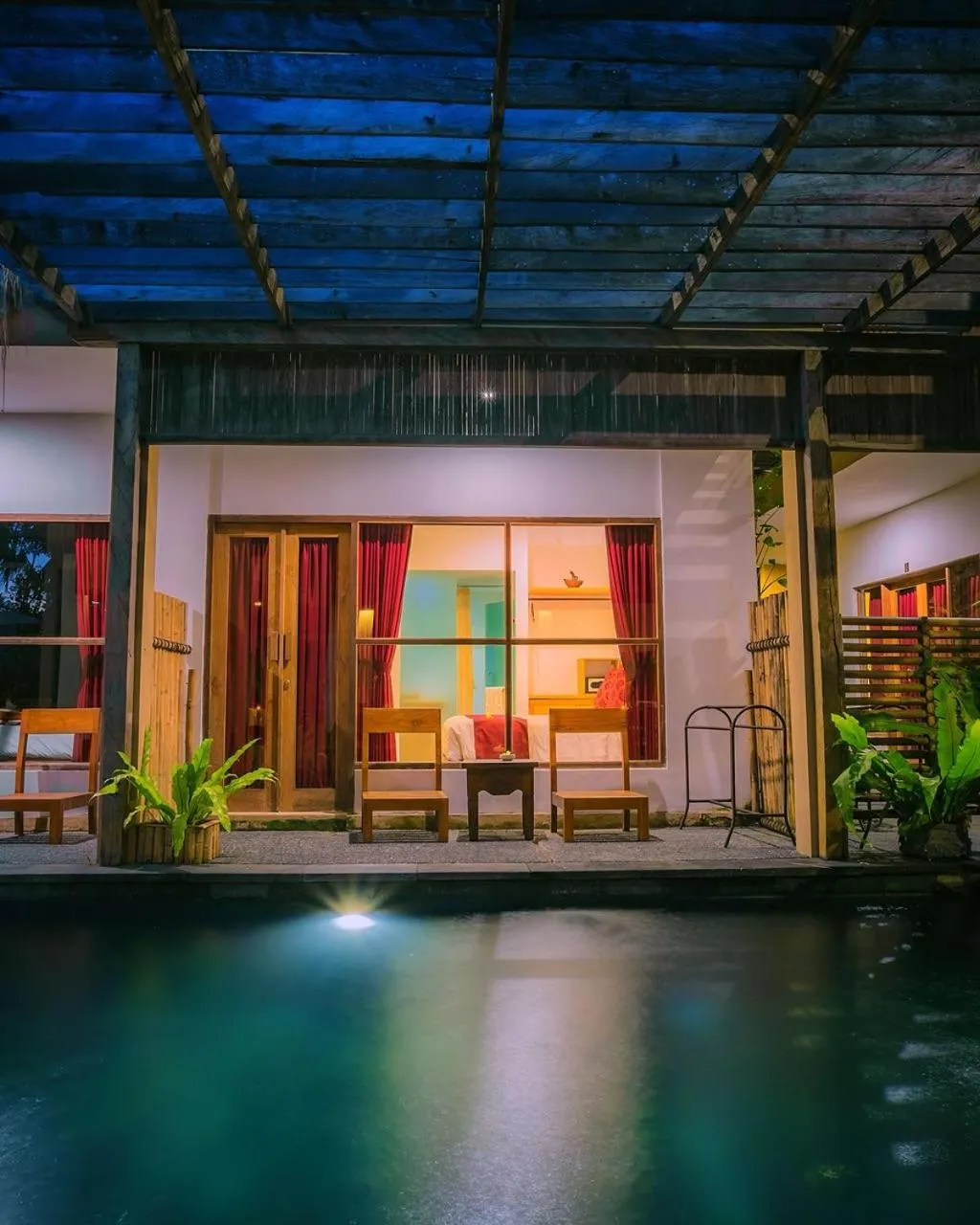 Pool view in Alam Sembuwuk Ubud