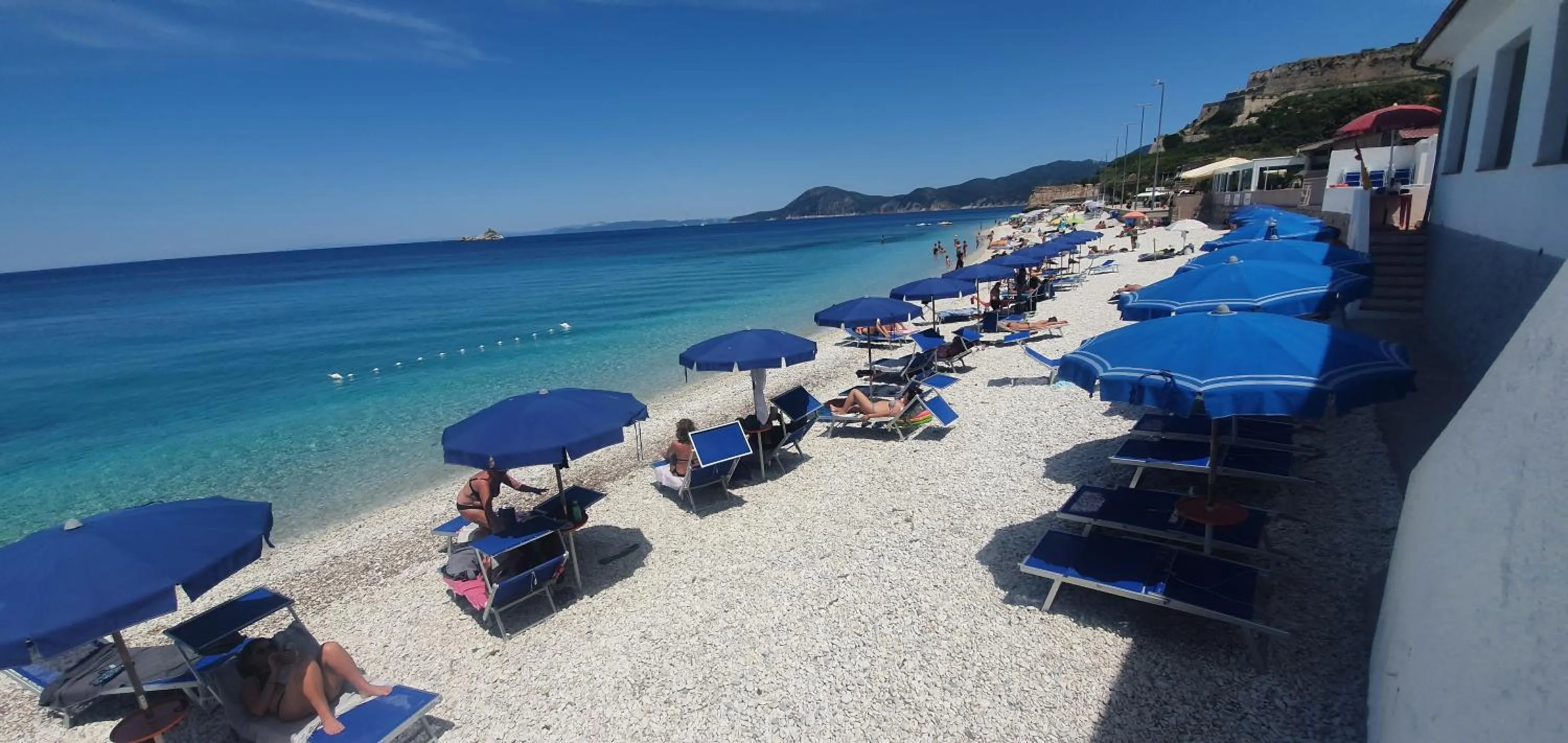 Beach in Hotel Le Ghiaie