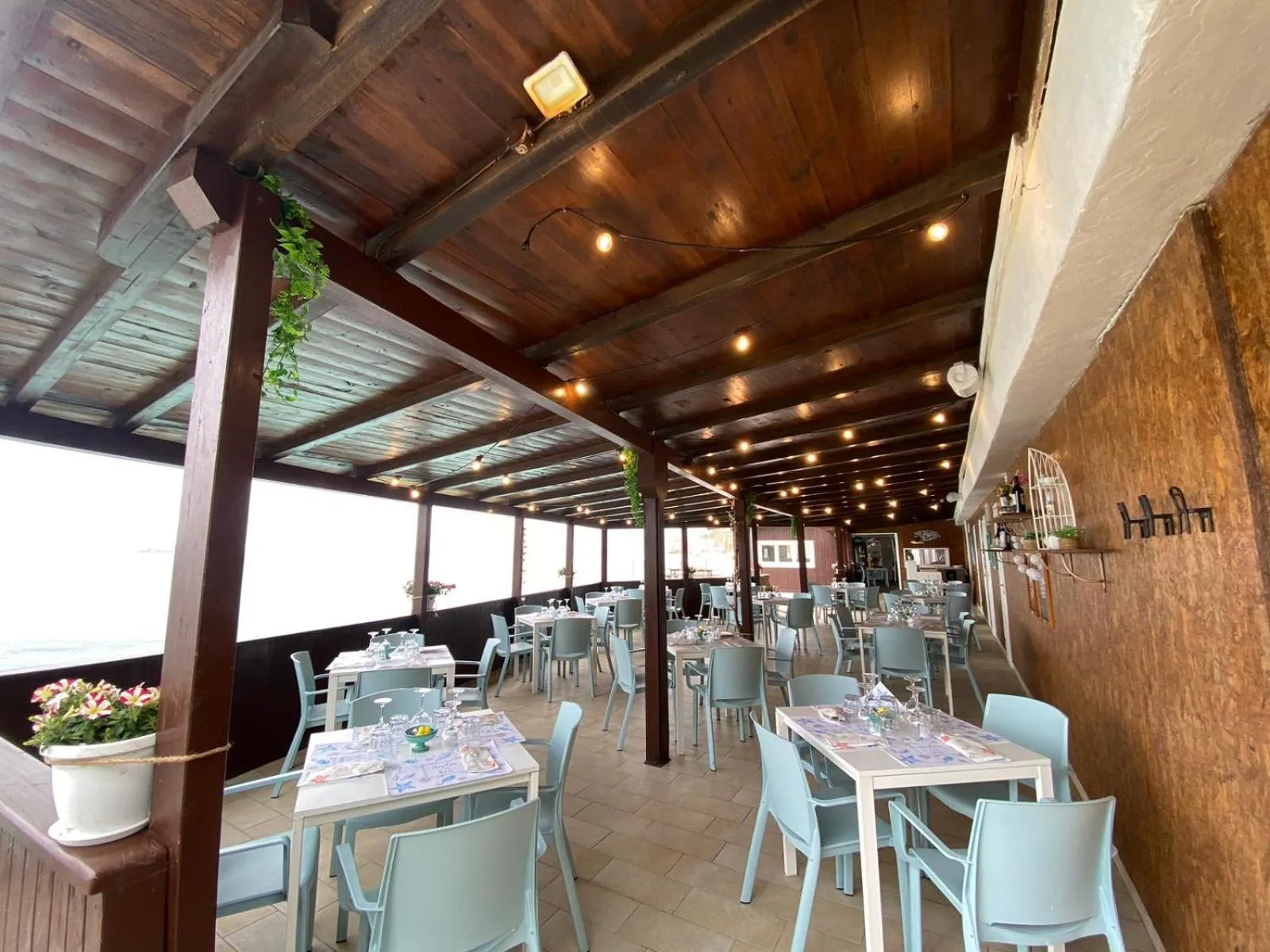 Restaurant/places to eat in Hotel Le Ghiaie