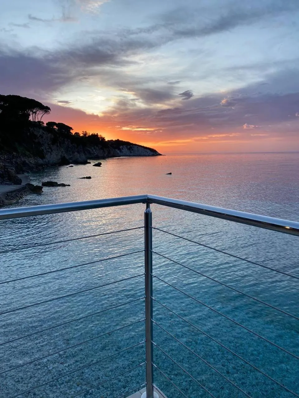 Natural landscape in Hotel Le Ghiaie