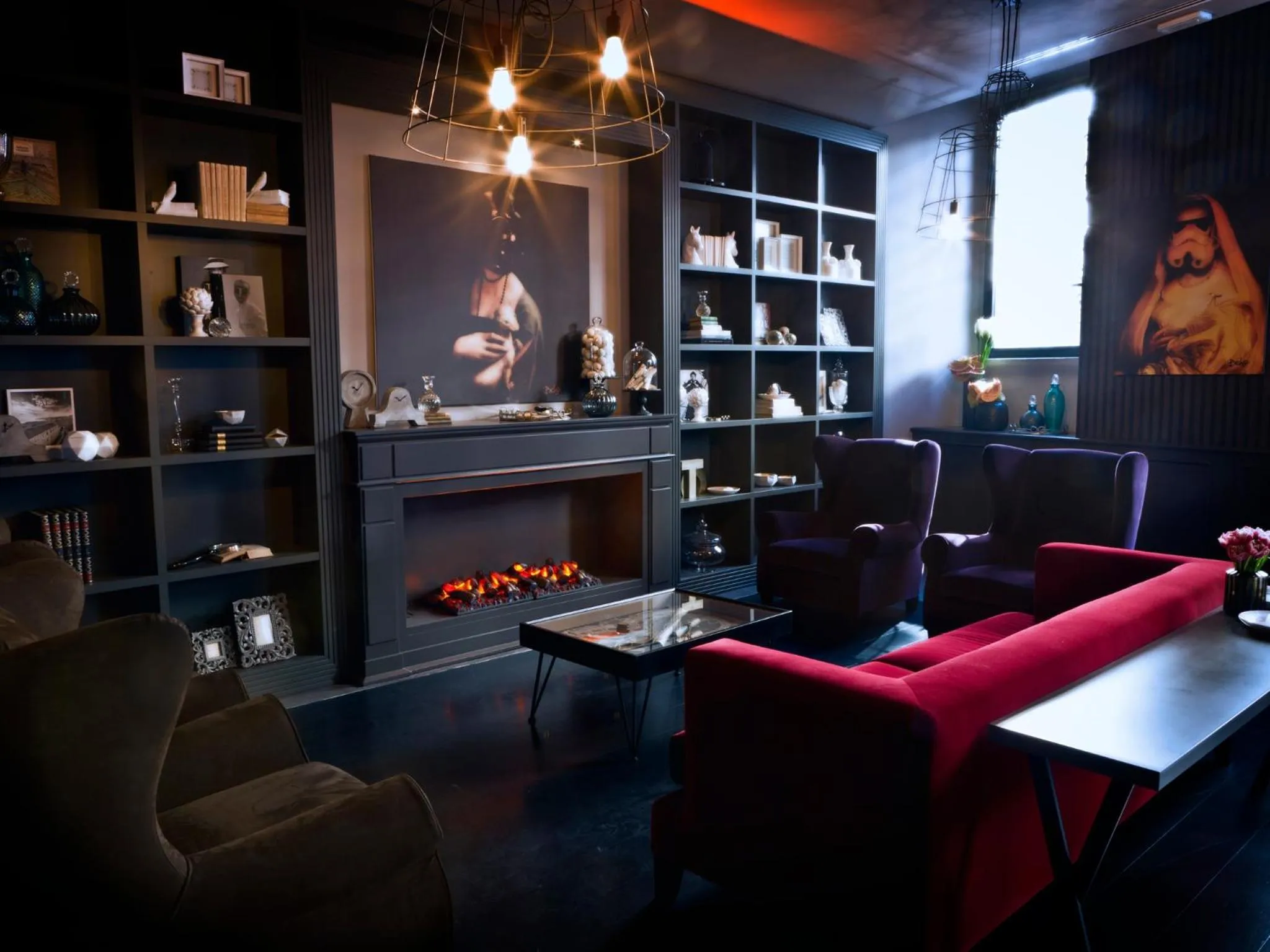 Living room in Fifty House