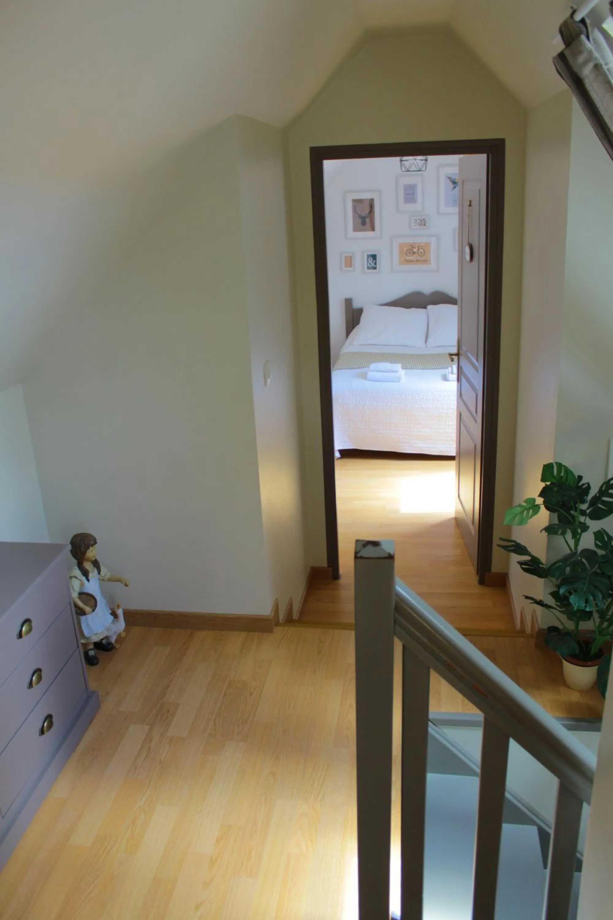 Bed in Chambres Du Marais