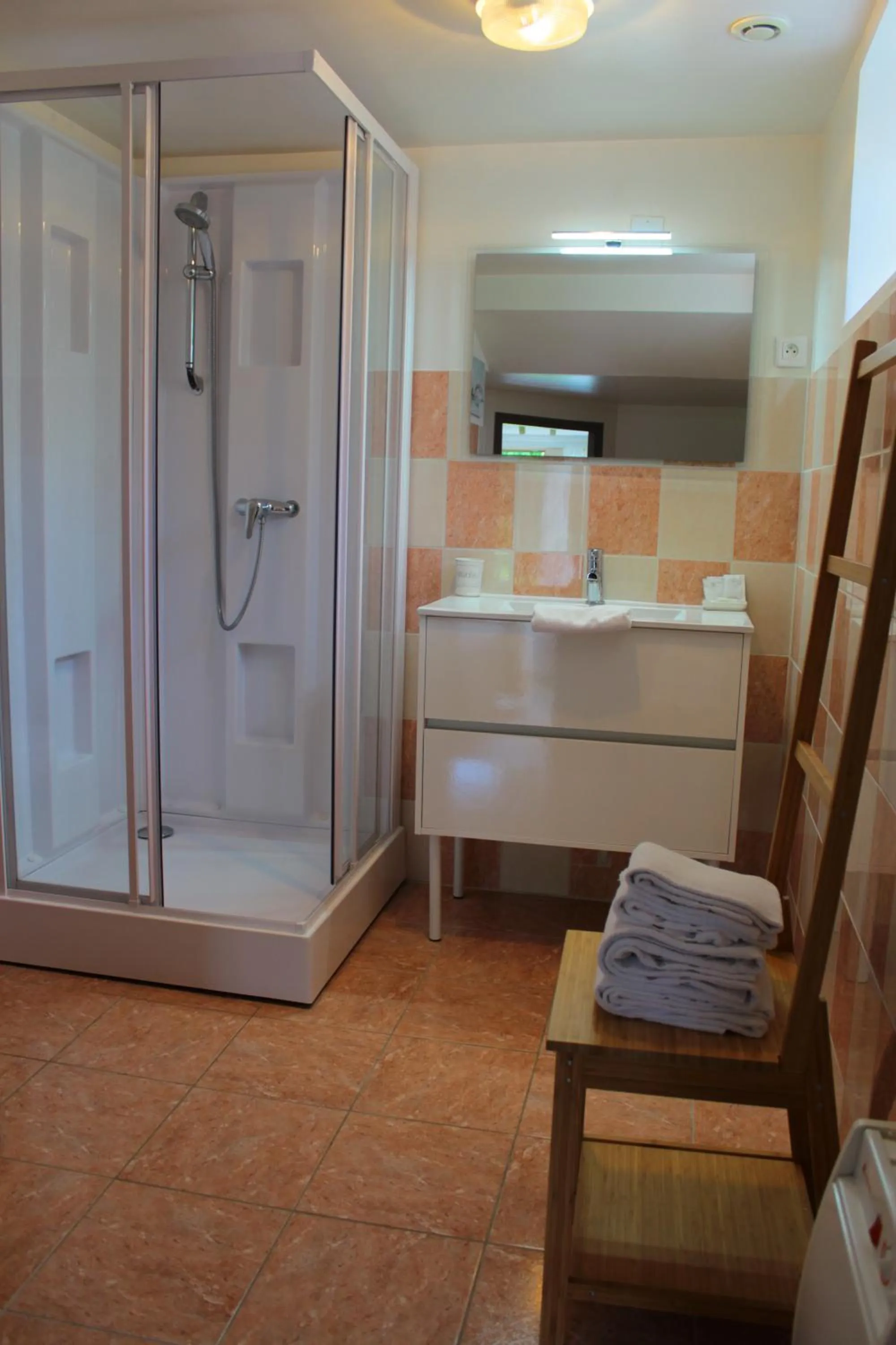 Shower in Chambres Du Marais