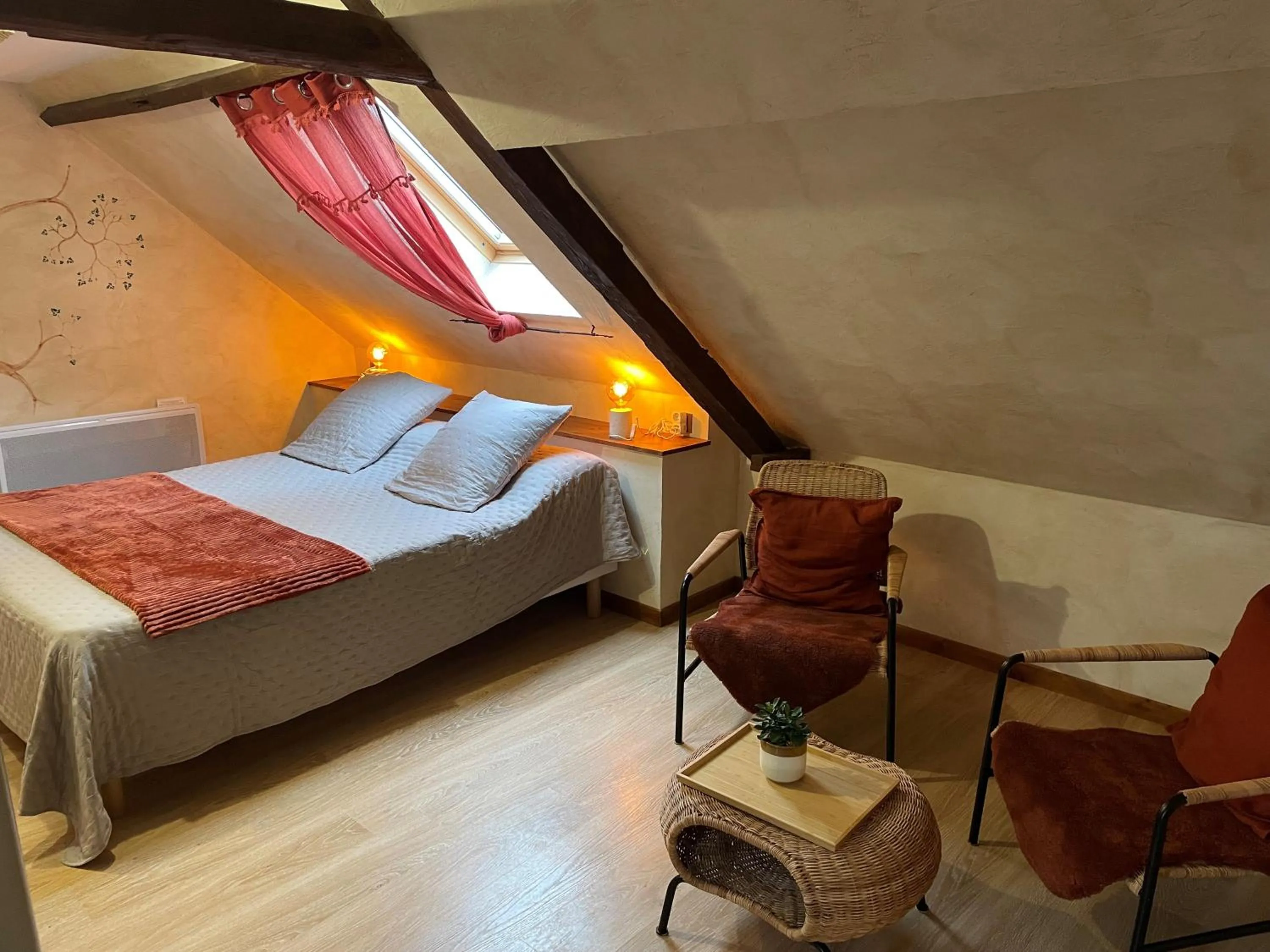 Bed in Chambres Du Marais