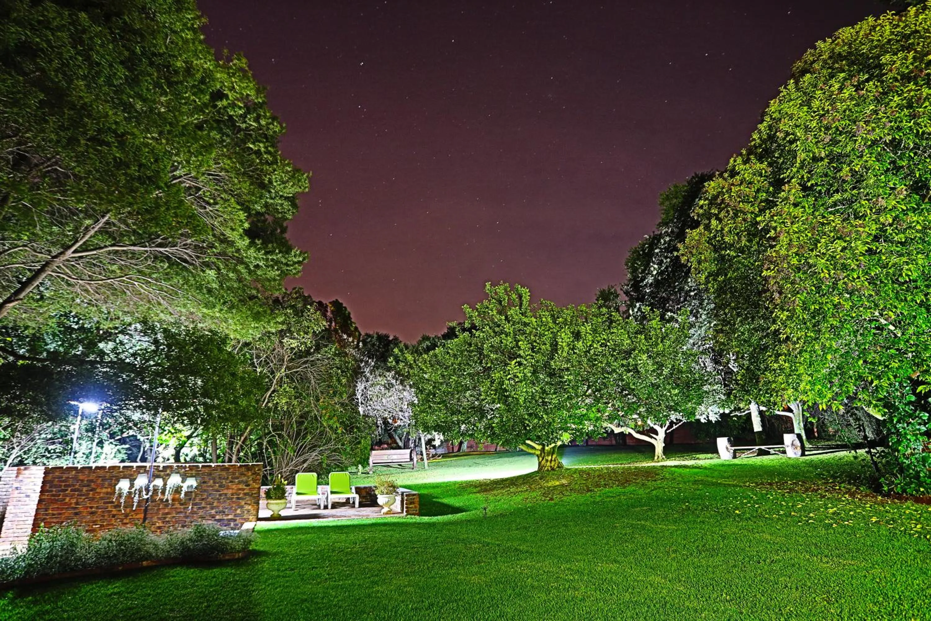 Night in Andante Lodge