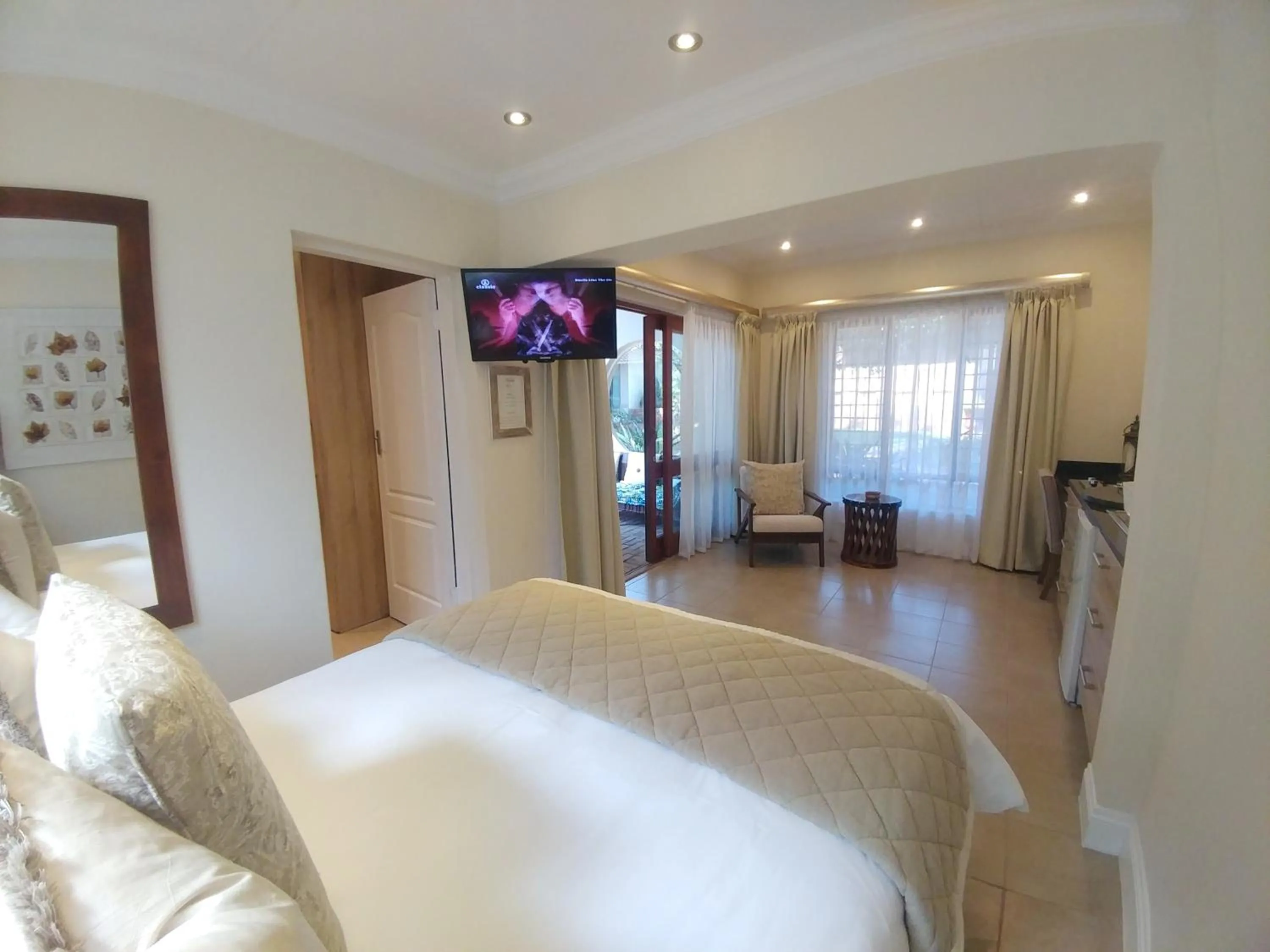 Bed in Andante Lodge