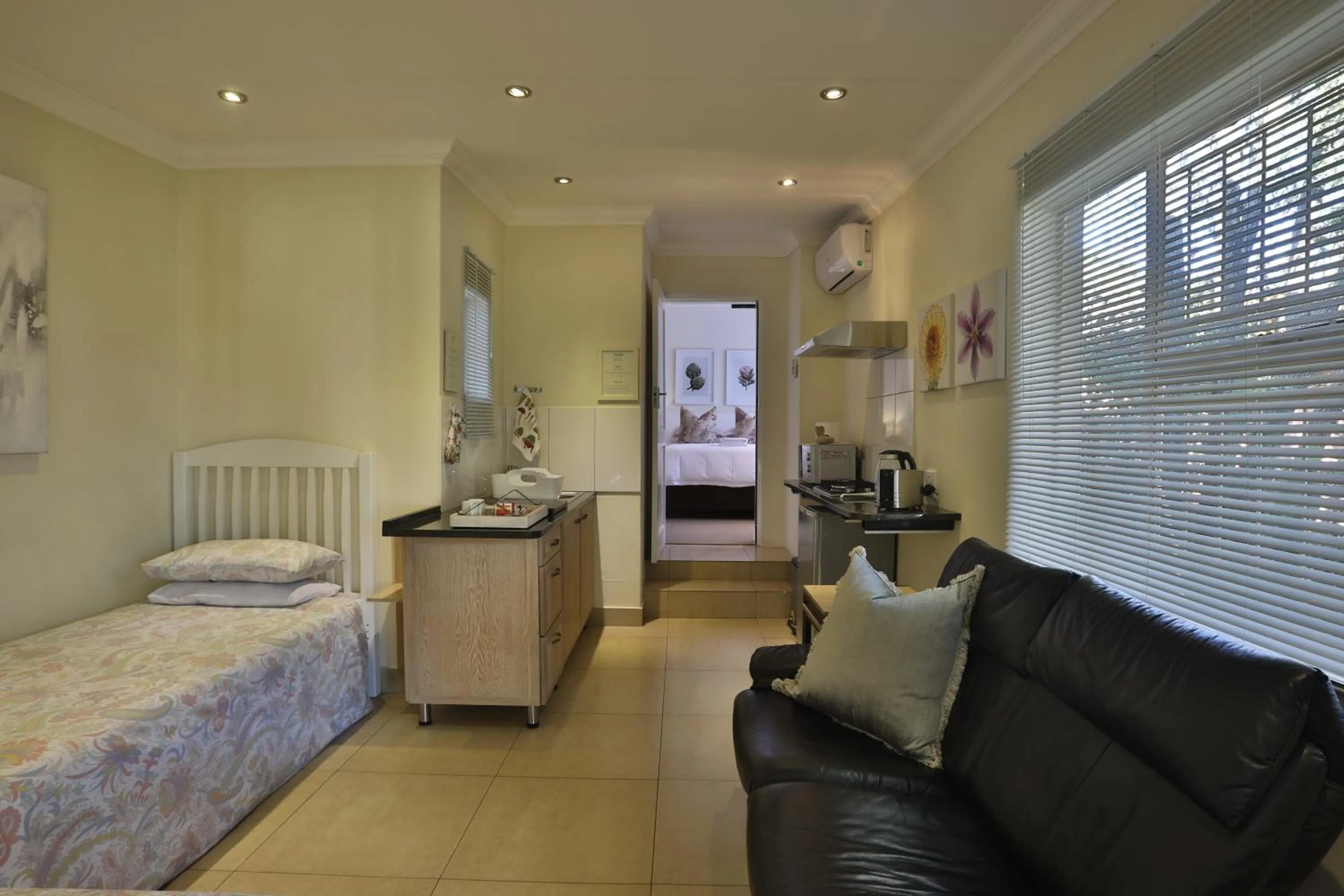 Bed in Andante Lodge