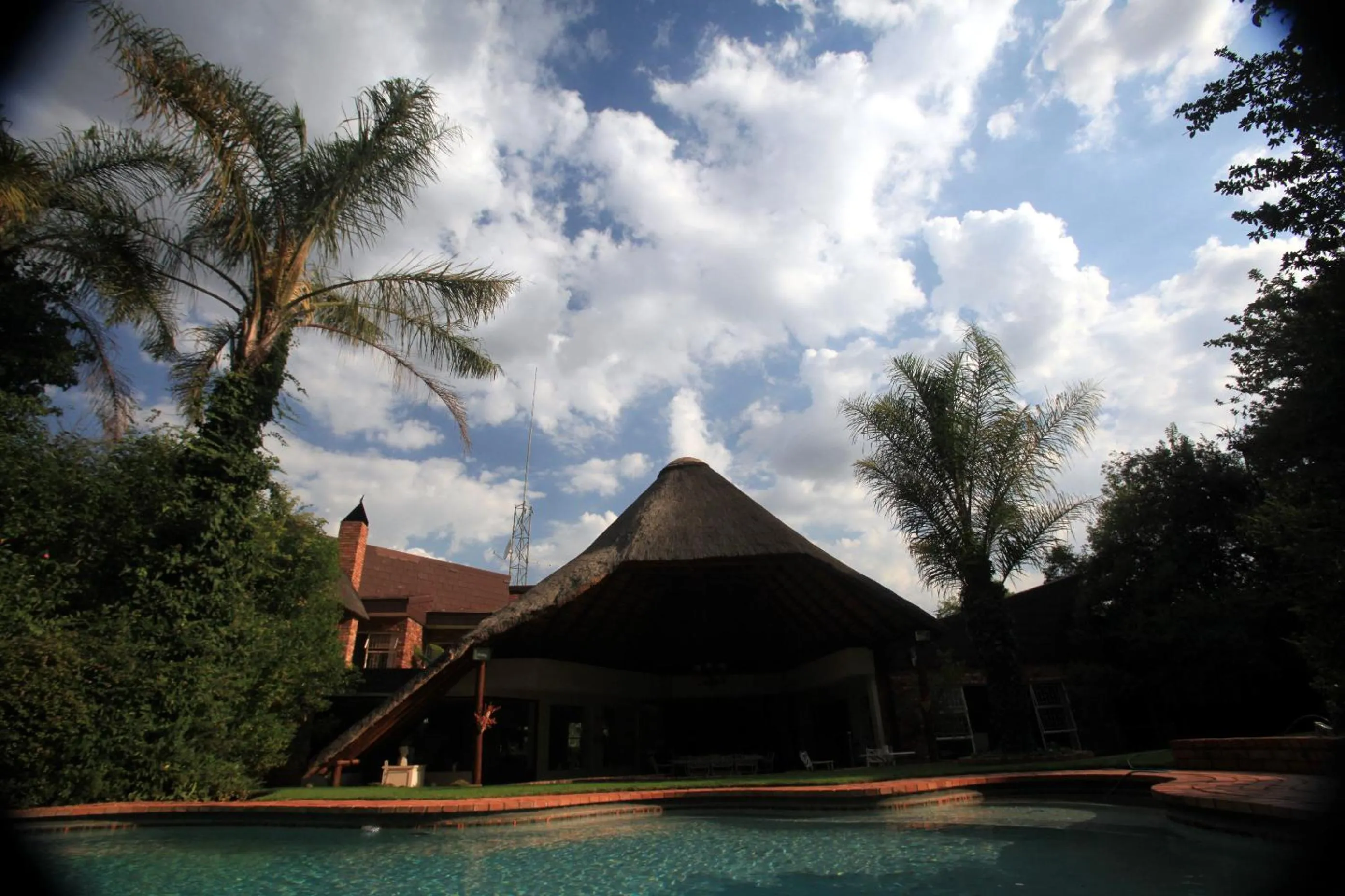 Garden in Andante Lodge