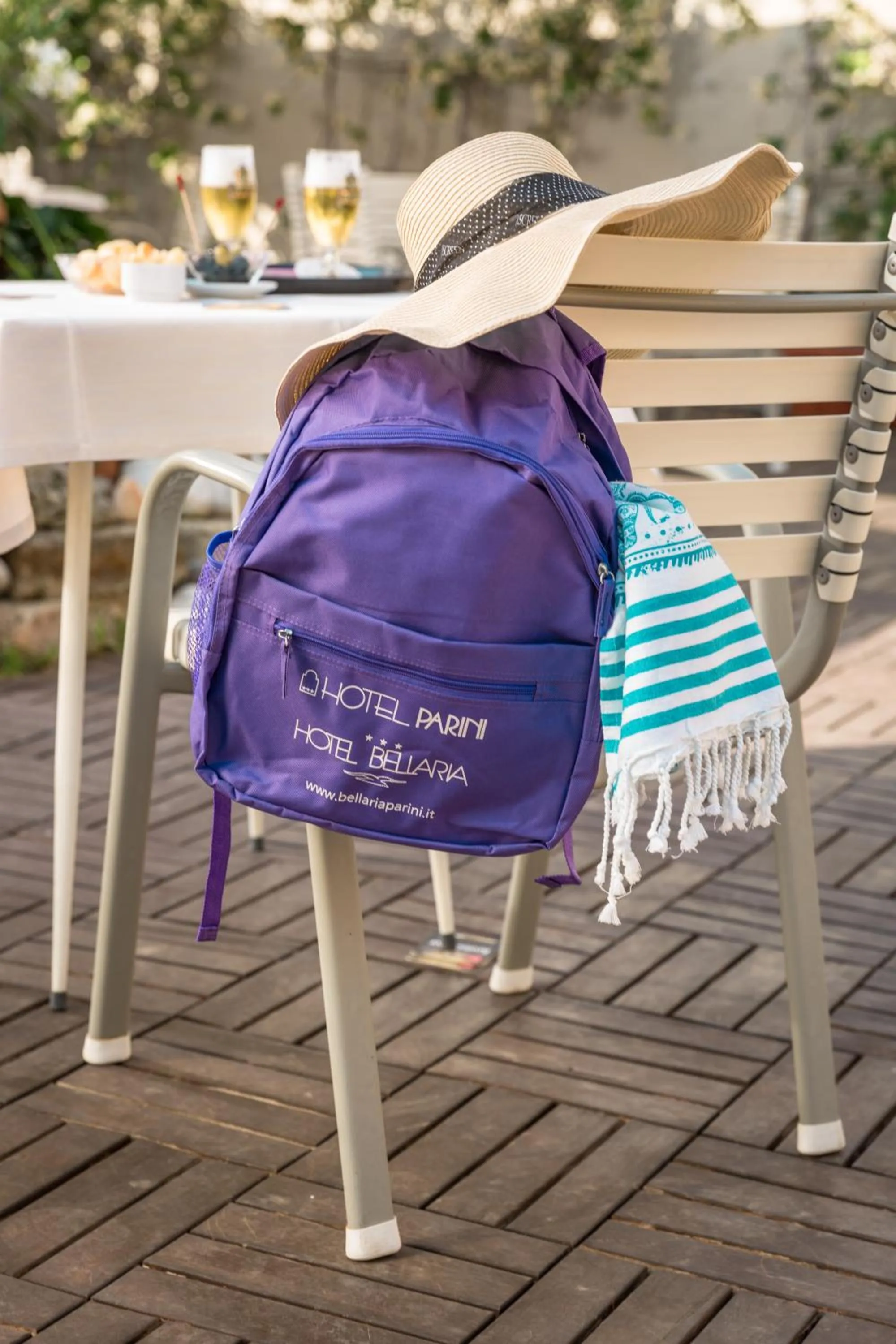 Garden in Hotel Parini