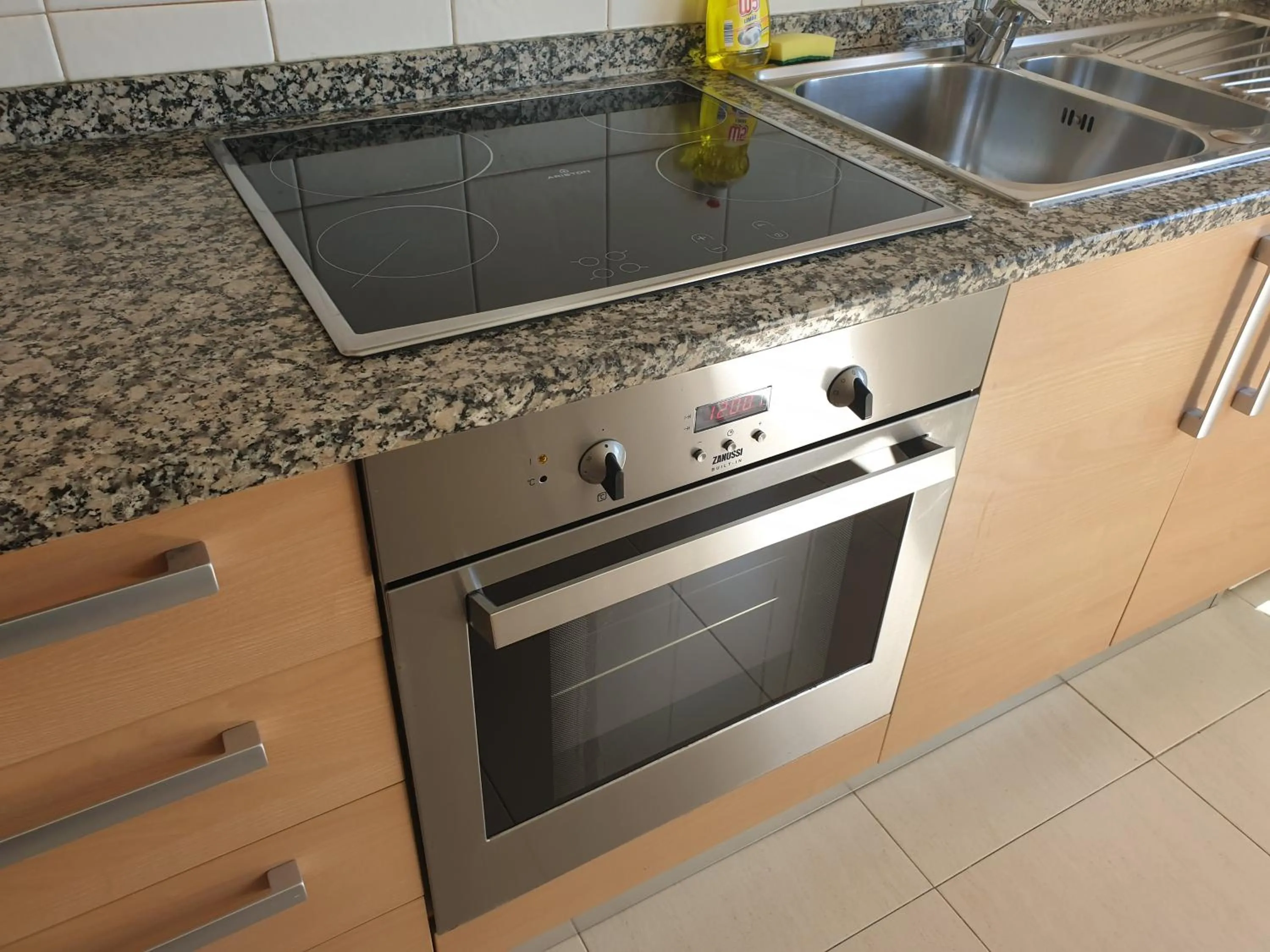 Kitchen or kitchenette in Albufeira Falesia Beach Apartment