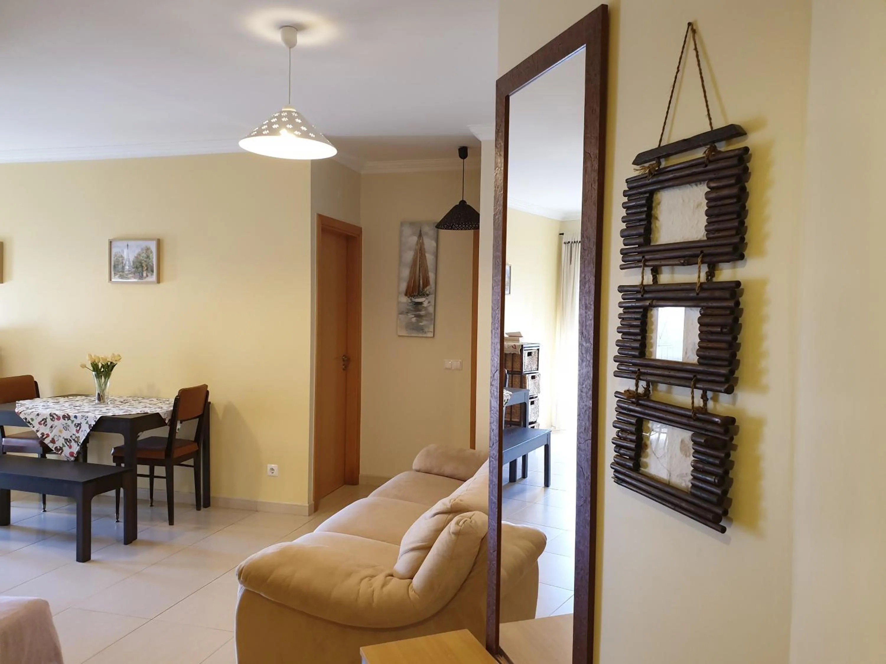 Living room in Albufeira Falesia Beach Apartment