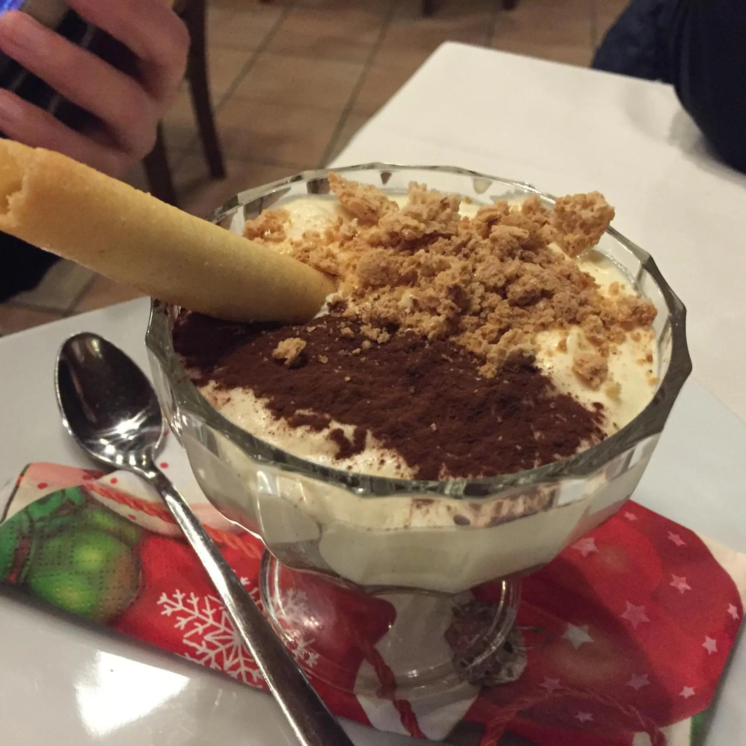 Food close-up in Albergo La Grolla