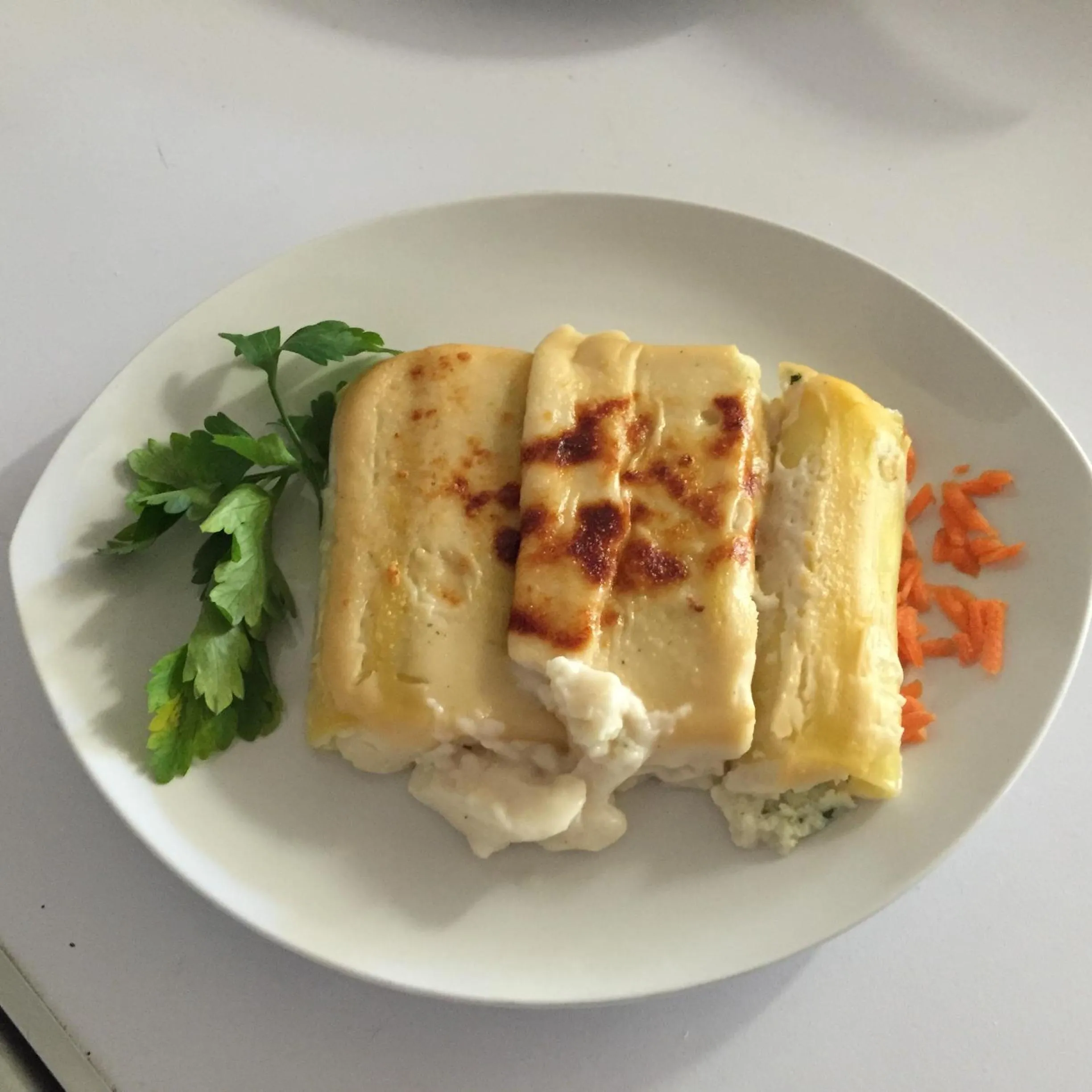 Food close-up in Albergo La Grolla