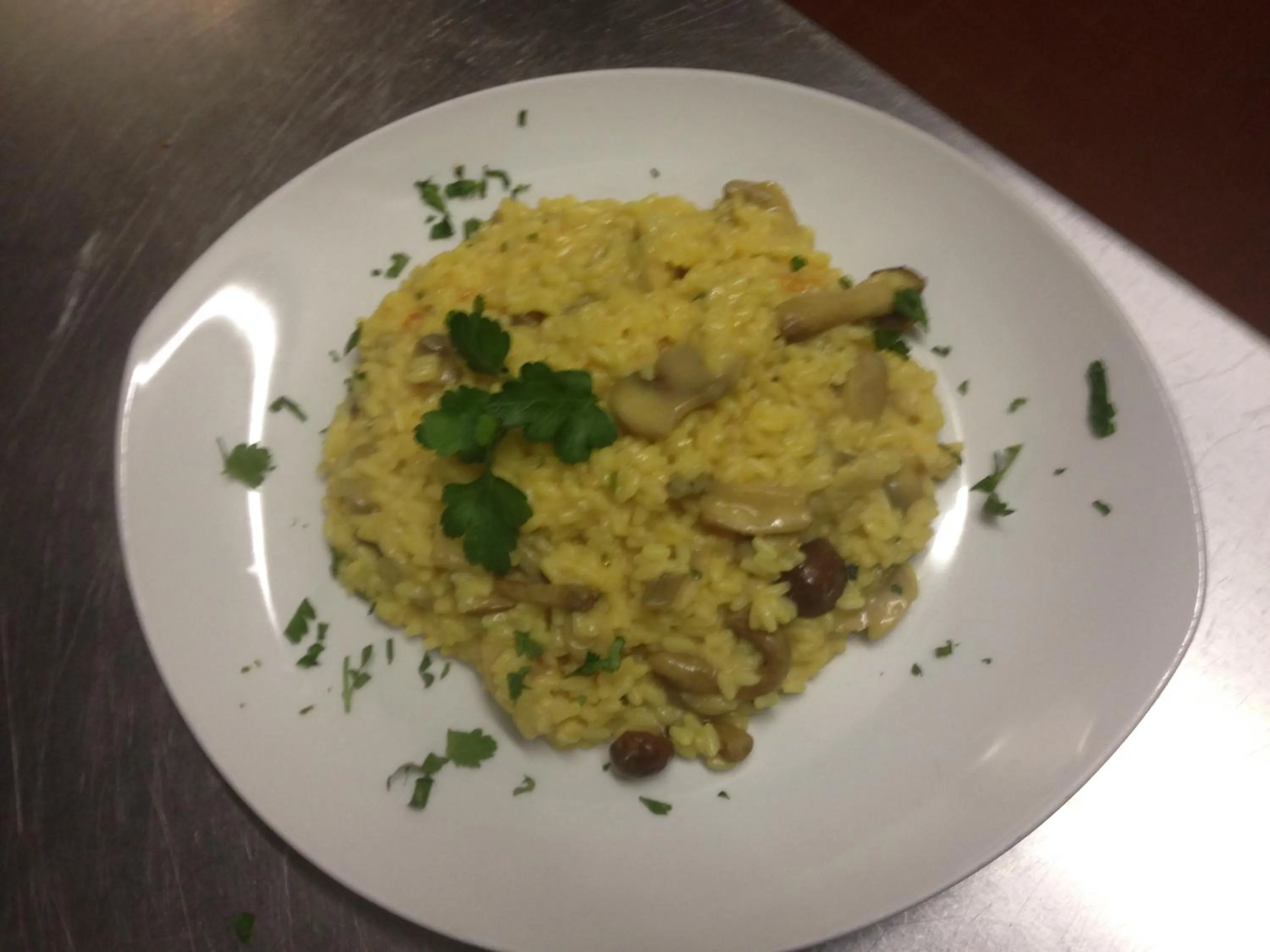 Food close-up in Albergo La Grolla