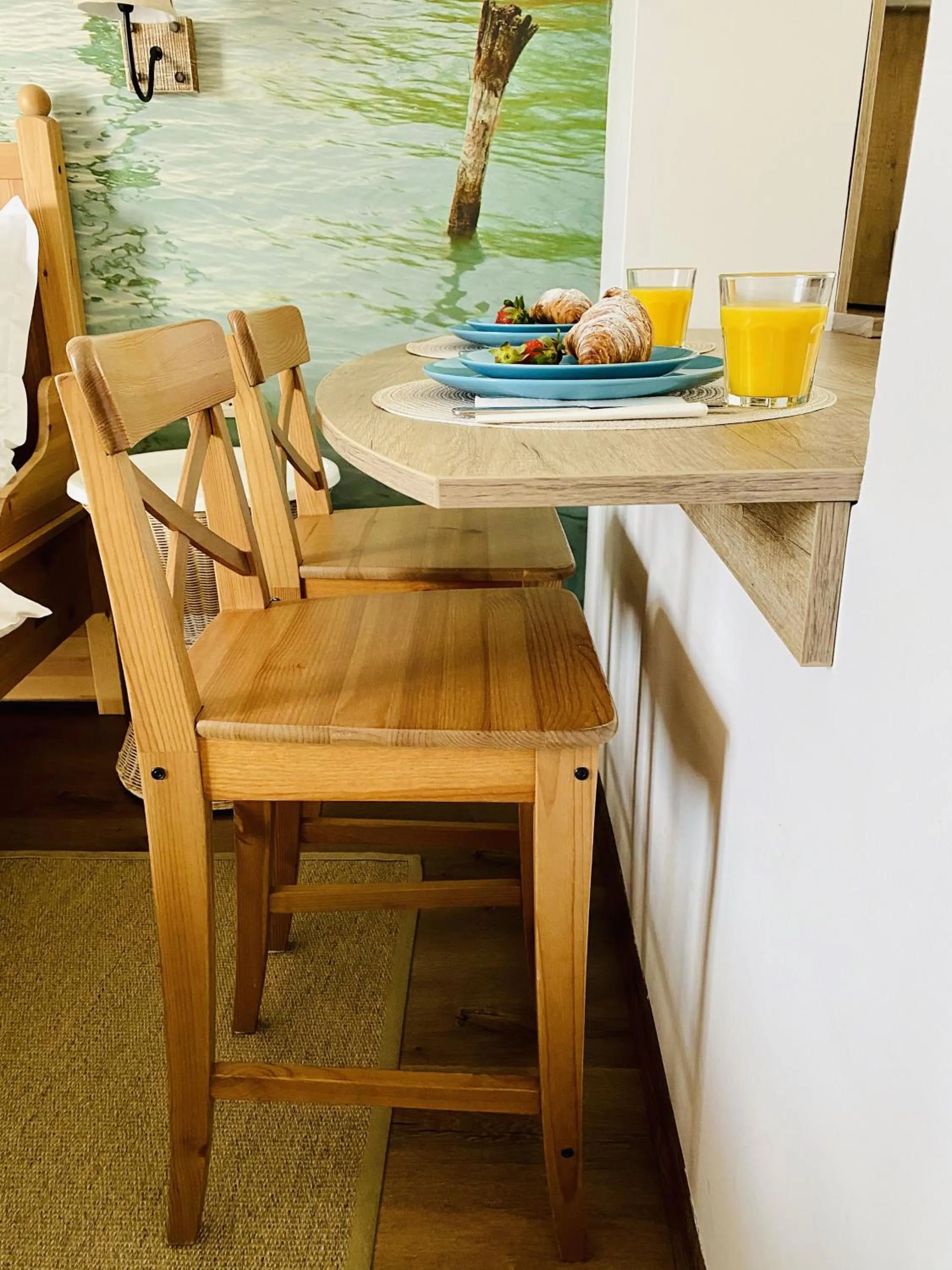Dining area in Barackvirág Apartmanház