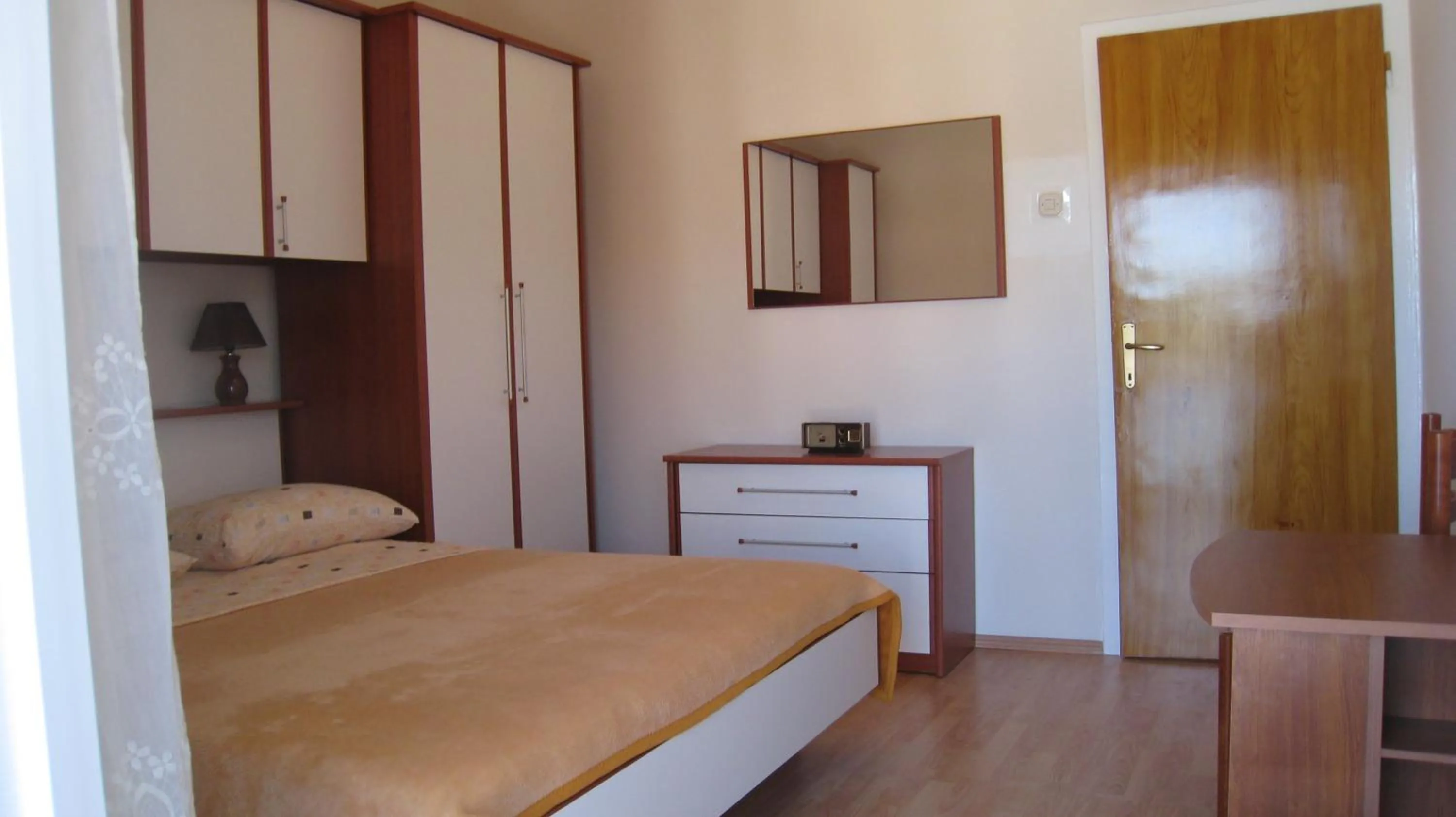 Bedroom, Bed in Apartment "Kod None"