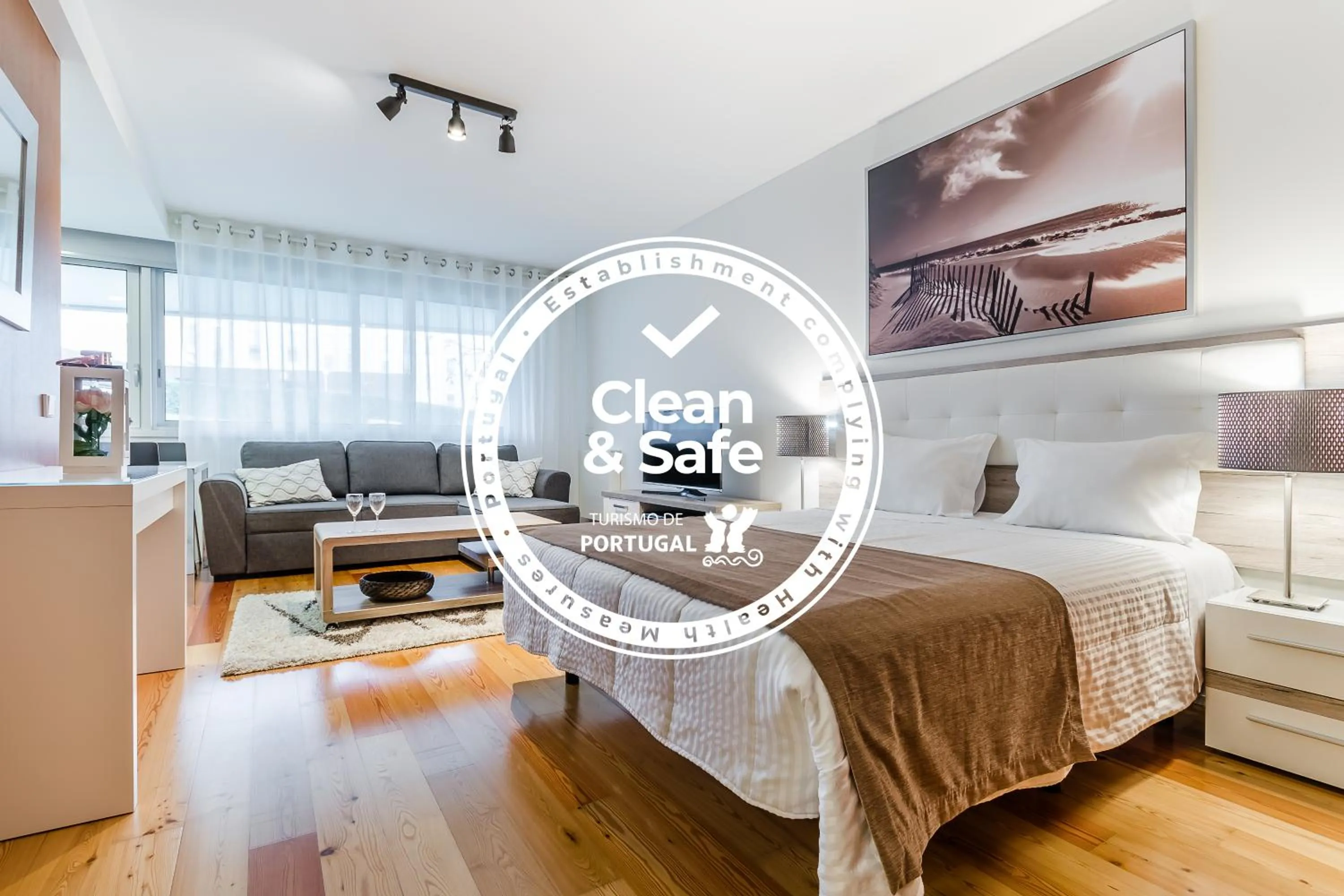 Bed in RS Porto Boavista Studios